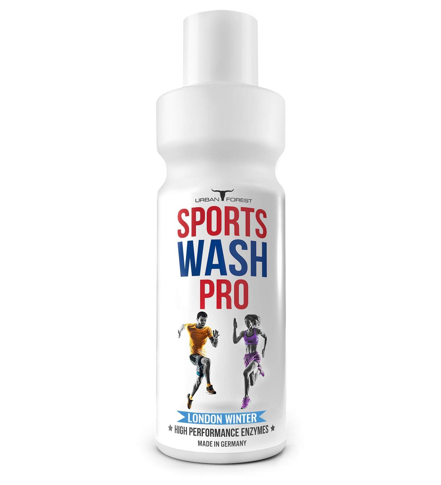 Buy Sports Wash Pro - Full Detergent for Outdoor & Functional Clothing | Odor Remover | Microfiber Safe | 1L - Urban Forest | International Shipping - Buy Online on GoSupps.com