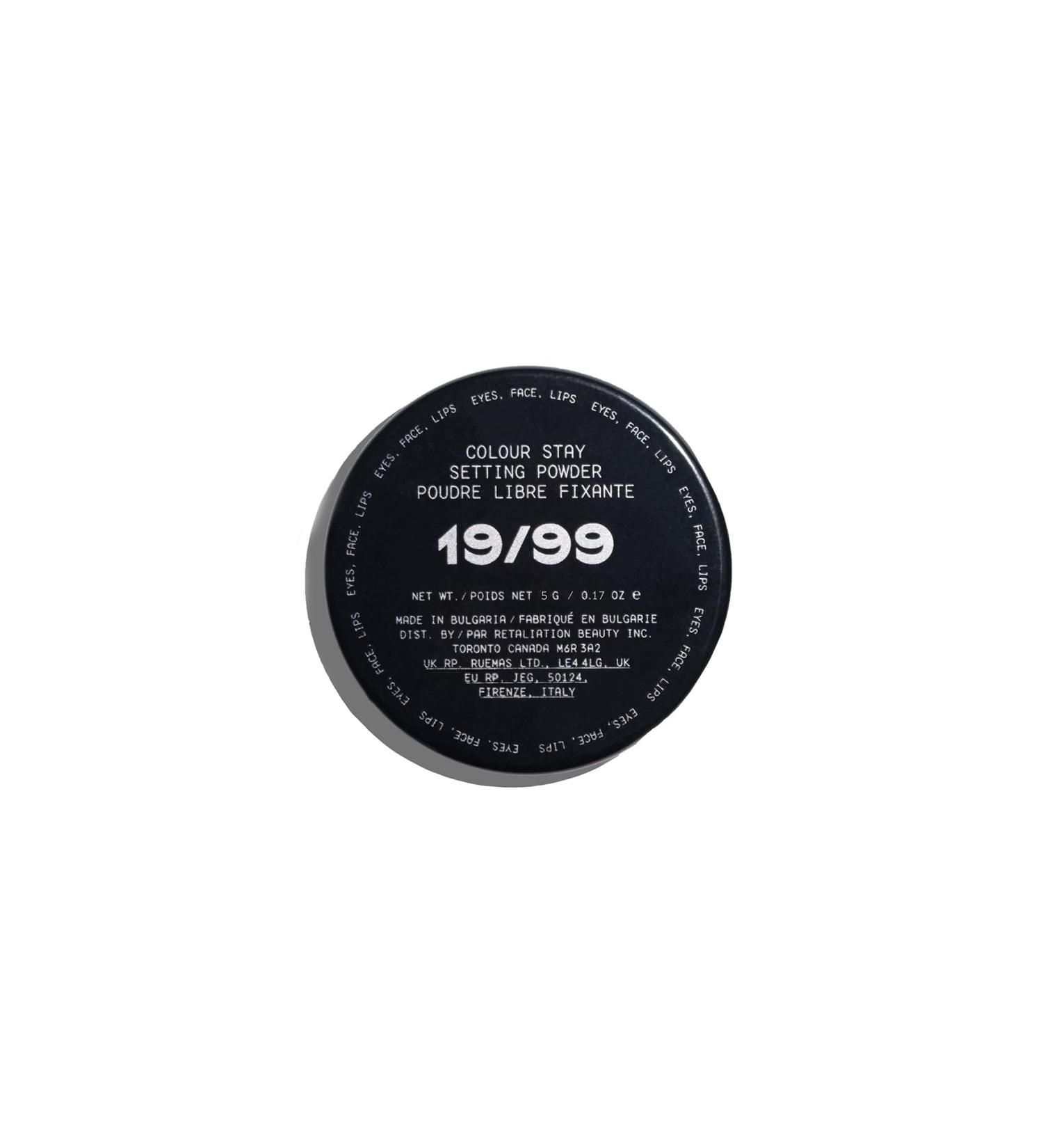 19/99 Color Set Setting Powder - Cruelty-Free & Vegan Makeup | Clear 0.17 oz | Responsible Beauty - Buy Online on GoSupps.com