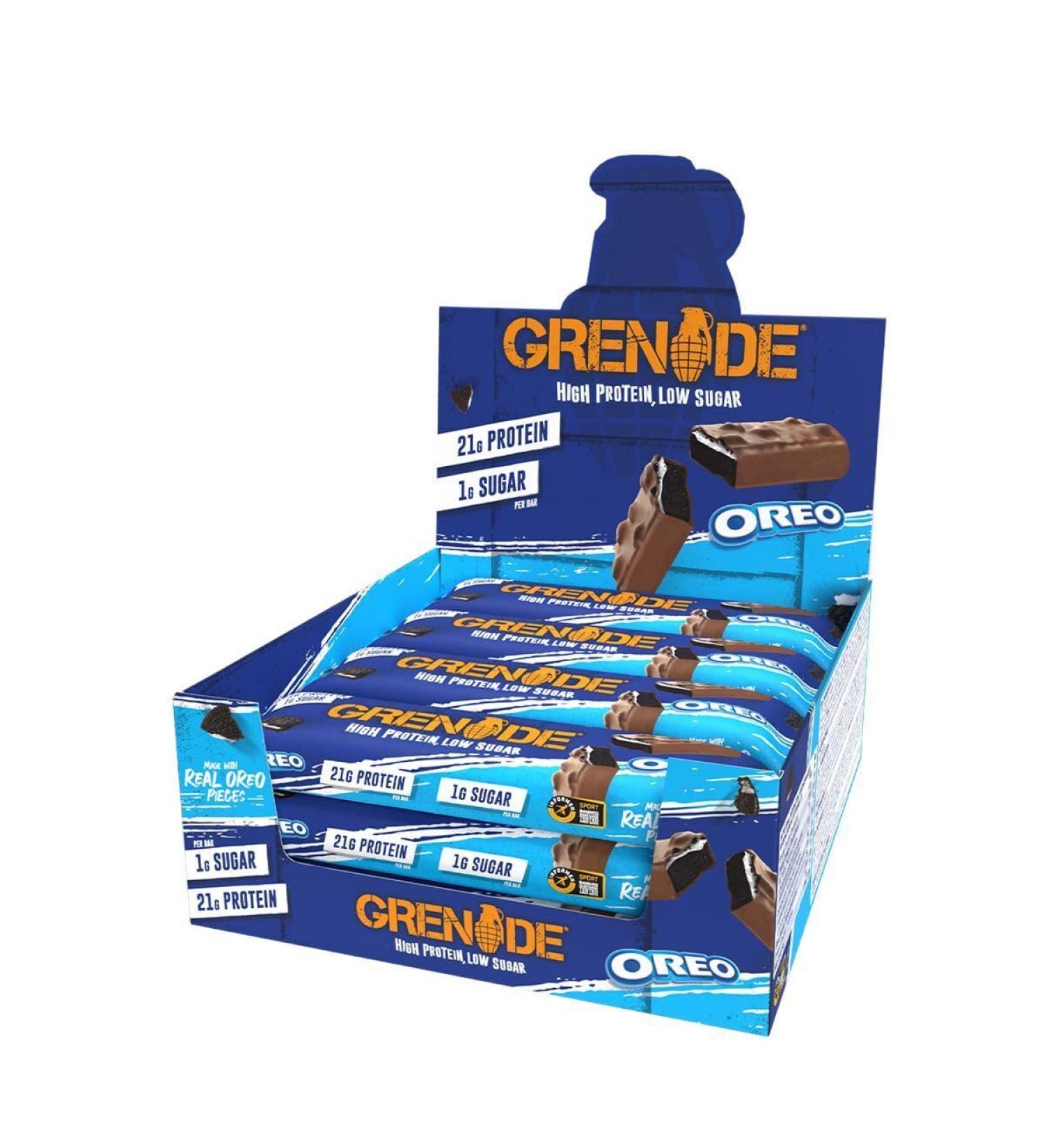  Fantastic Trade Store Grenade Oreo 12 x 60 g - Buy Online on GoSupps.com