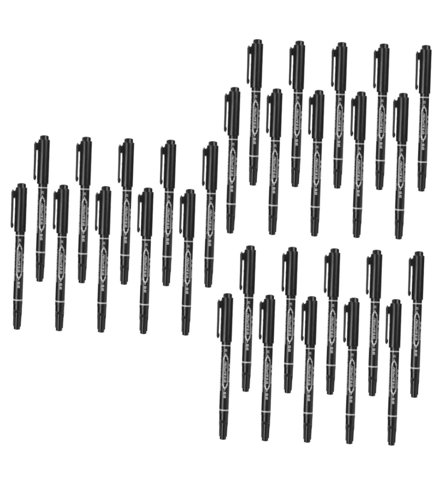 FOMIYES 30 Pcs Eyebrow Marker Pen Tattoos Accessory Marker Pens Beauty Marker Multifunction Oil Pen Plastic - Buy Online on GoSupps.com
