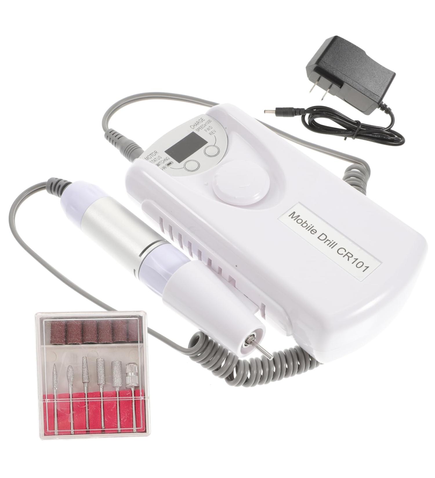 POPETPOP 1 Set Nail Polisher Polishing Sheet Abs Girl White - Buy Online on GoSupps.com