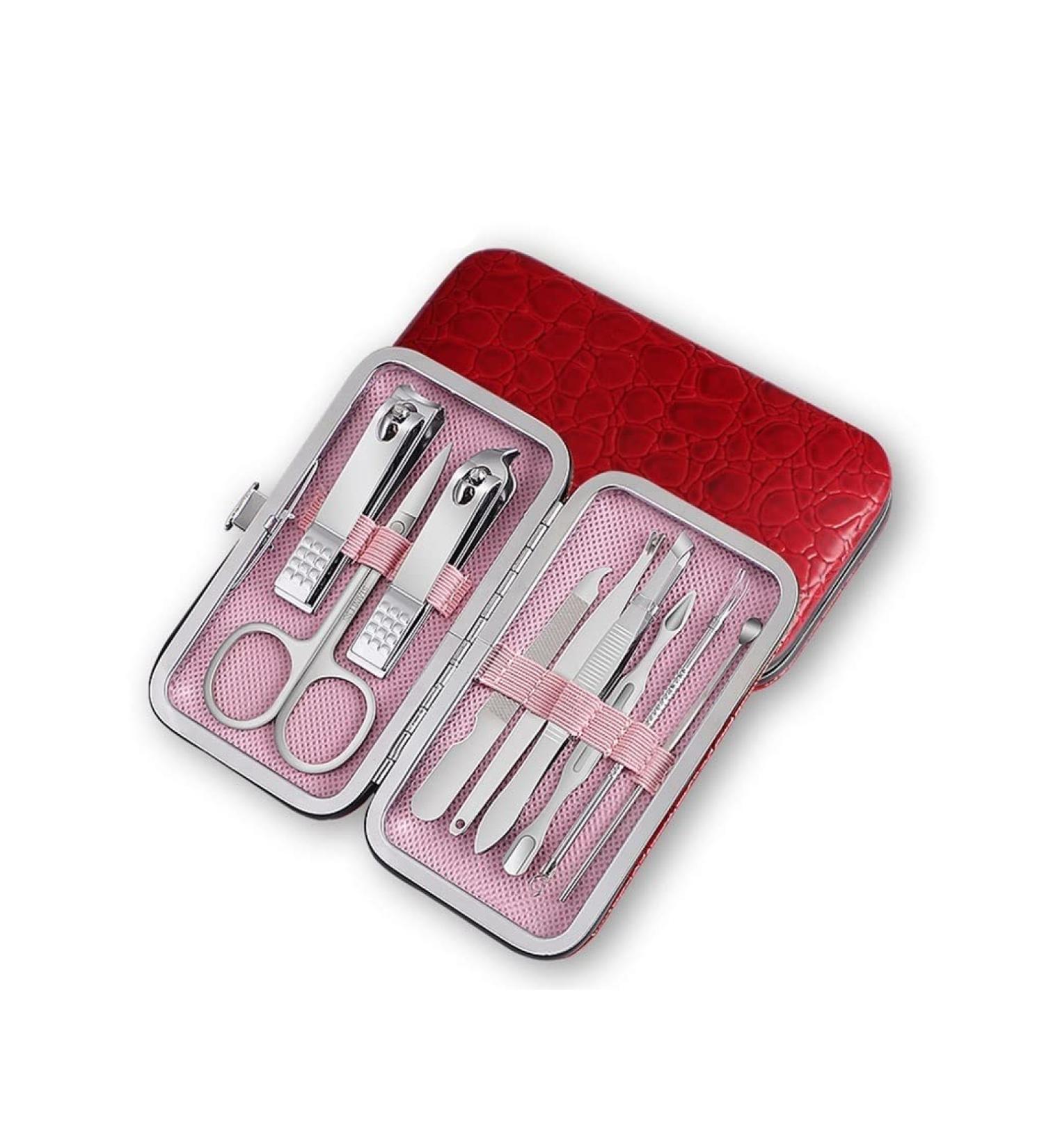 Nail Clippers Set 9 Piece Nail Clipper Set Manicure Personal Care Tool Set Foot Collection Set for Male and Female Friends Use Set (Color : C) - Buy Online on GoSupps.com