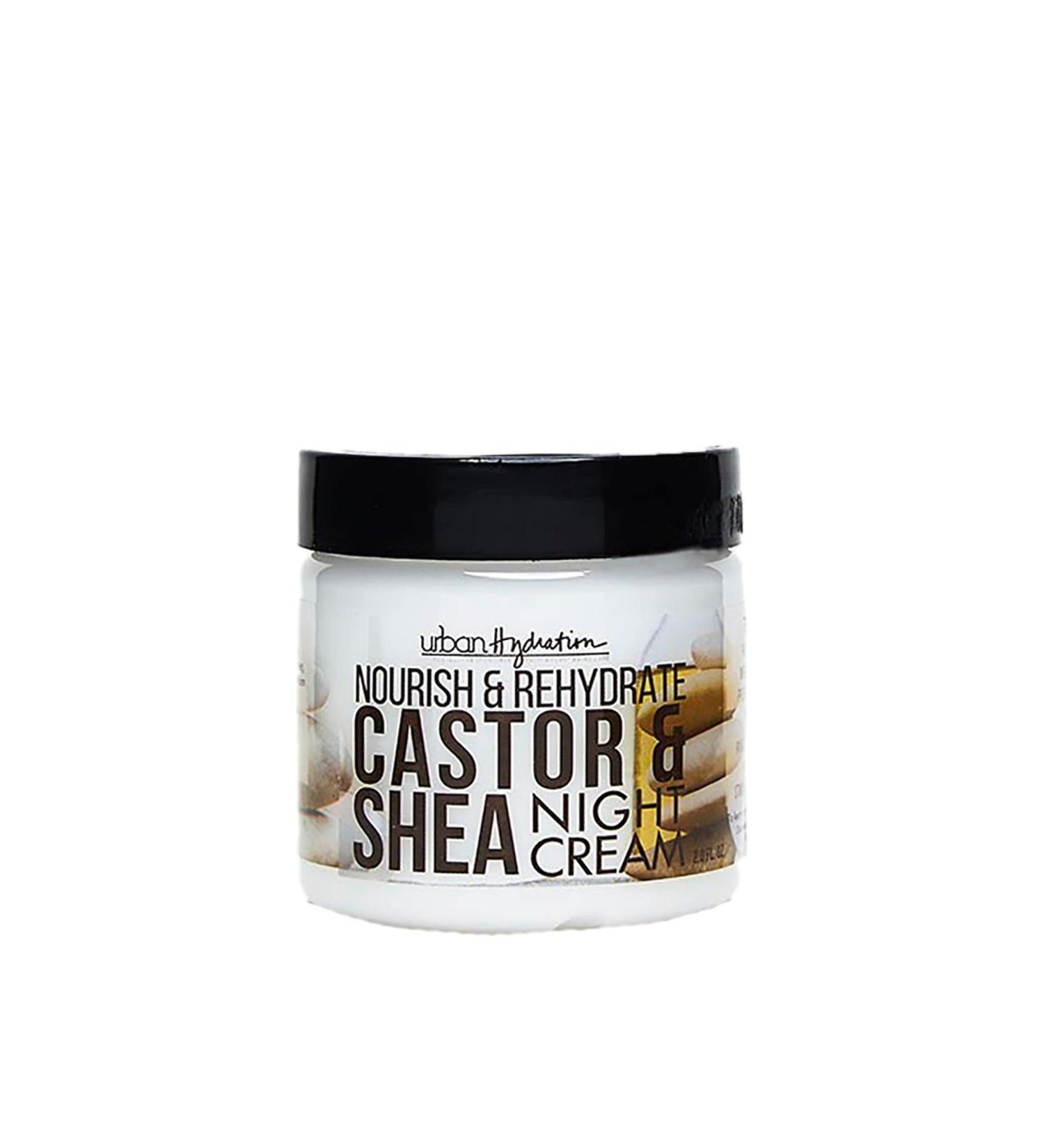 Urban Hydration Nourish & Rehydrate Night Cream - Acne Fights Detoxes & Smooths Skin Overnight | Anti-Aging Shea & Castor for All Skin Types | 2 Fl Oz - Buy Online on GoSupps.com