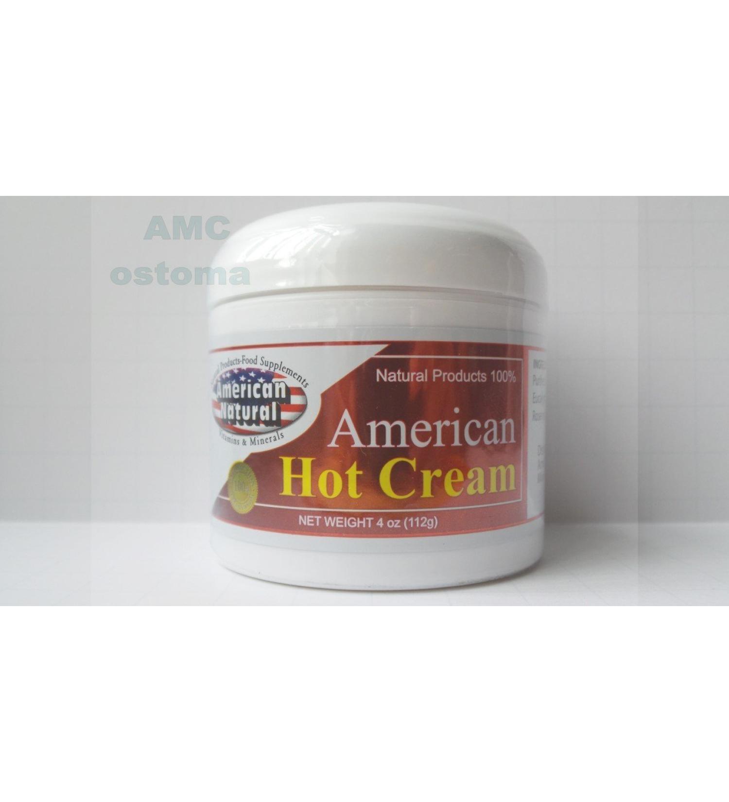 Buy American Natural Hot Cream 4 oz - Effective Body Fat Burner & Reducer - International Shipping Available - Buy Online on GoSupps.com