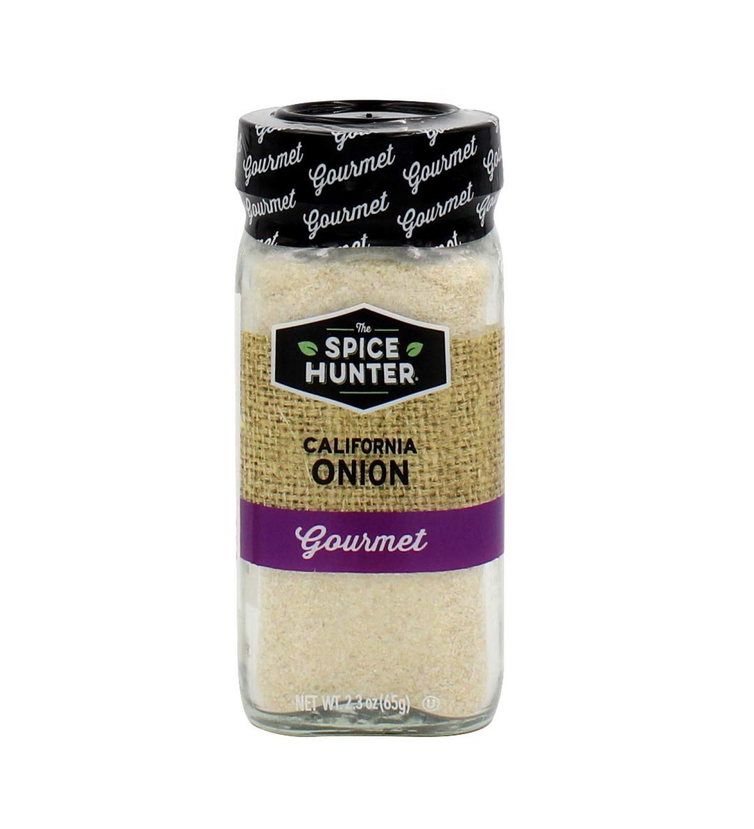 Spice Hunter Onion California Granulated 2.3 oz Jar - Premium Quality Seasoning - Buy Online on GoSupps.com