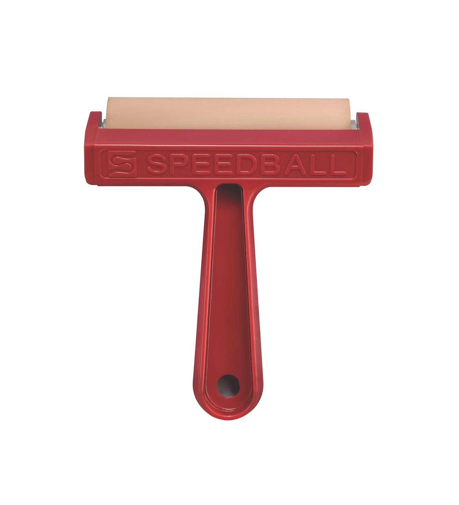 Speedball 4-Inch Soft Rubber Brayer for Block Printing | Relief Print Tool - Buy Online on GoSupps.com