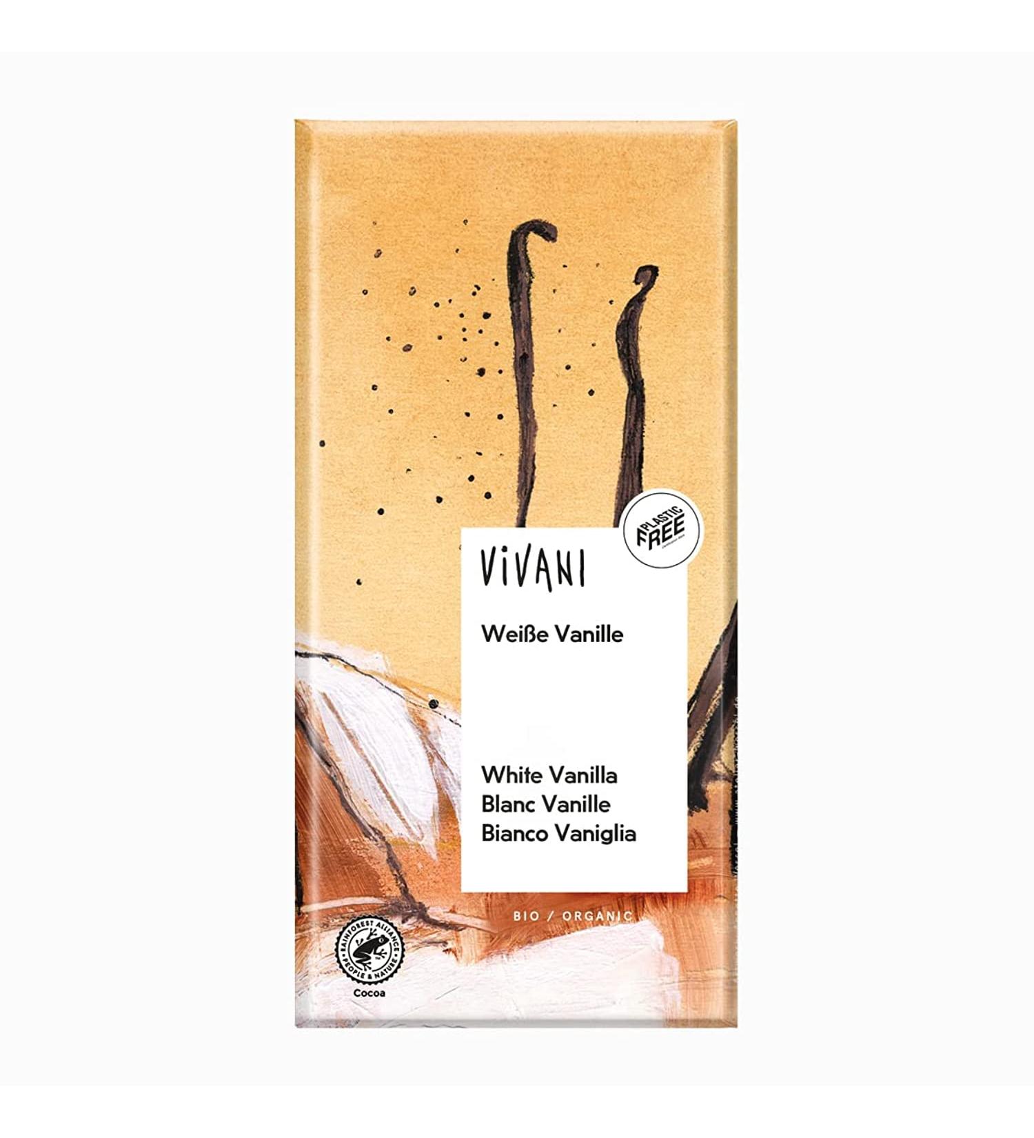 Vivani Organic Rice Milk White Chocolate Bar - 80g