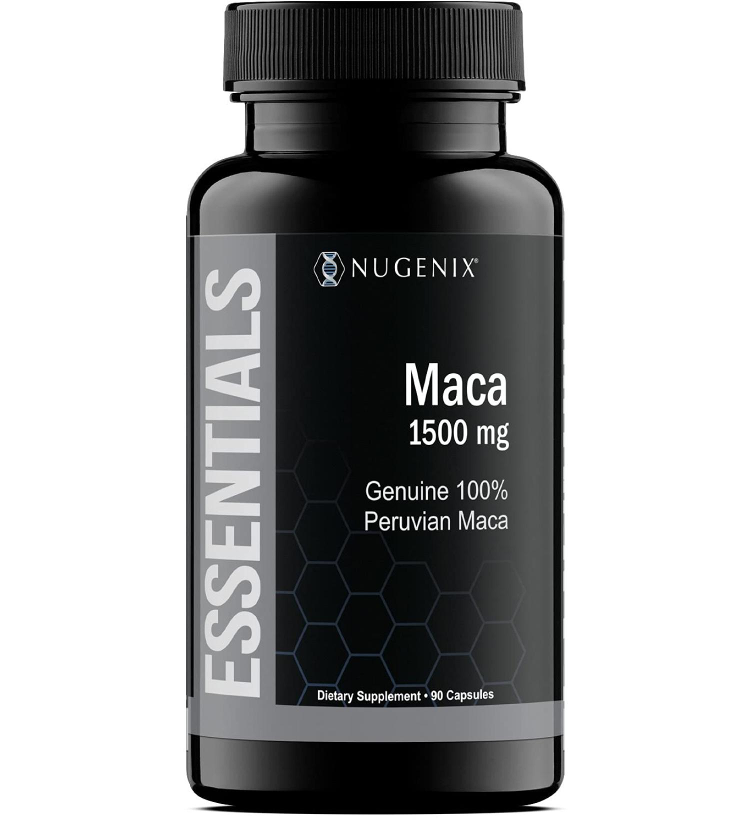 Nugenix Maca 1500 mg - Premium 90 Capsules for Energy & Vitality - Buy Online on GoSupps.com