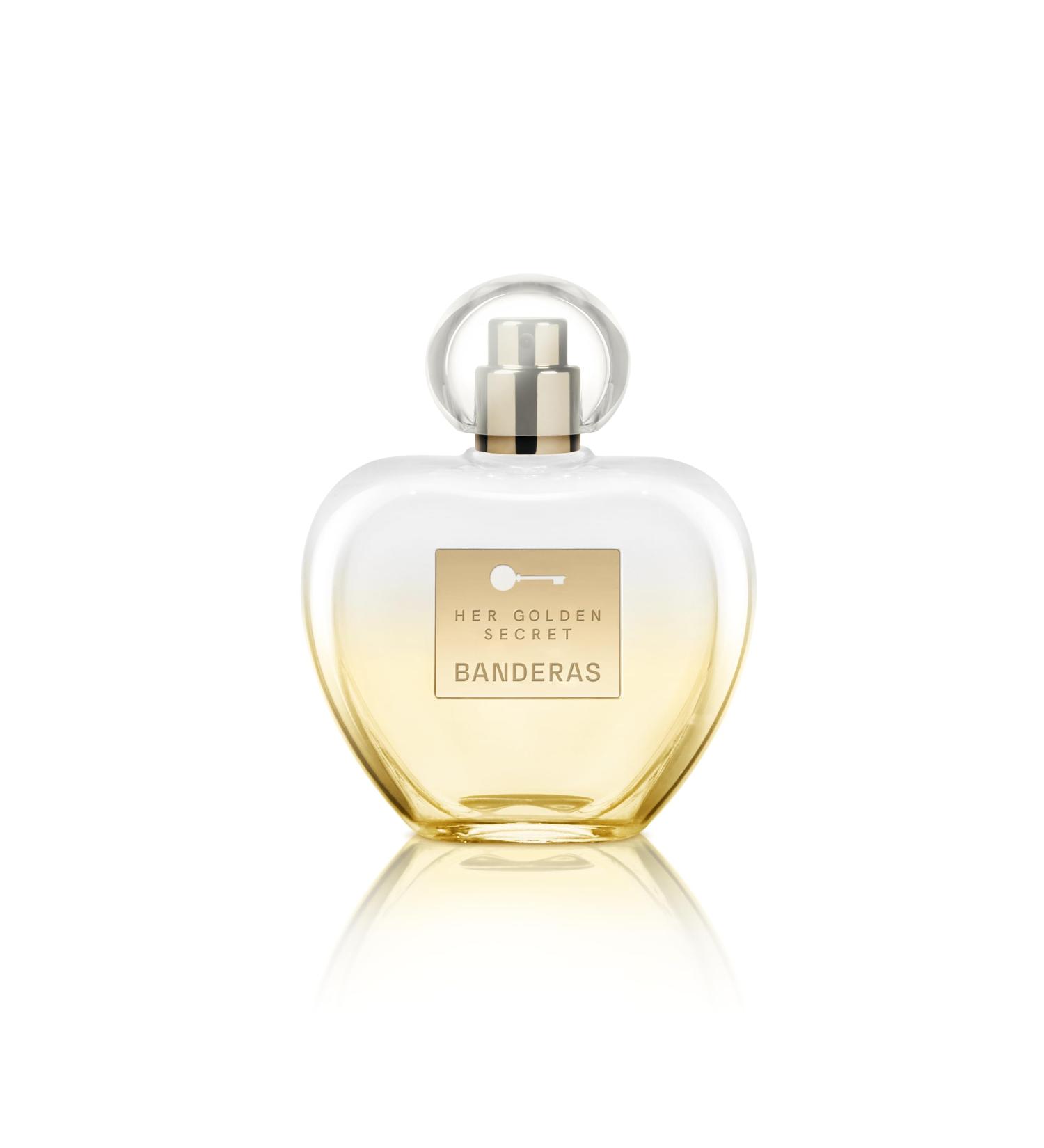 Banderas Perfumes - Her golden secret - Eau de toilette Spray for Women - Long Lasting - Fruity Floral and Vanilla Notes - 2.7 Fl Oz brown 1 Fl Oz (Pack of 1) - Buy Online on GoSupps.com