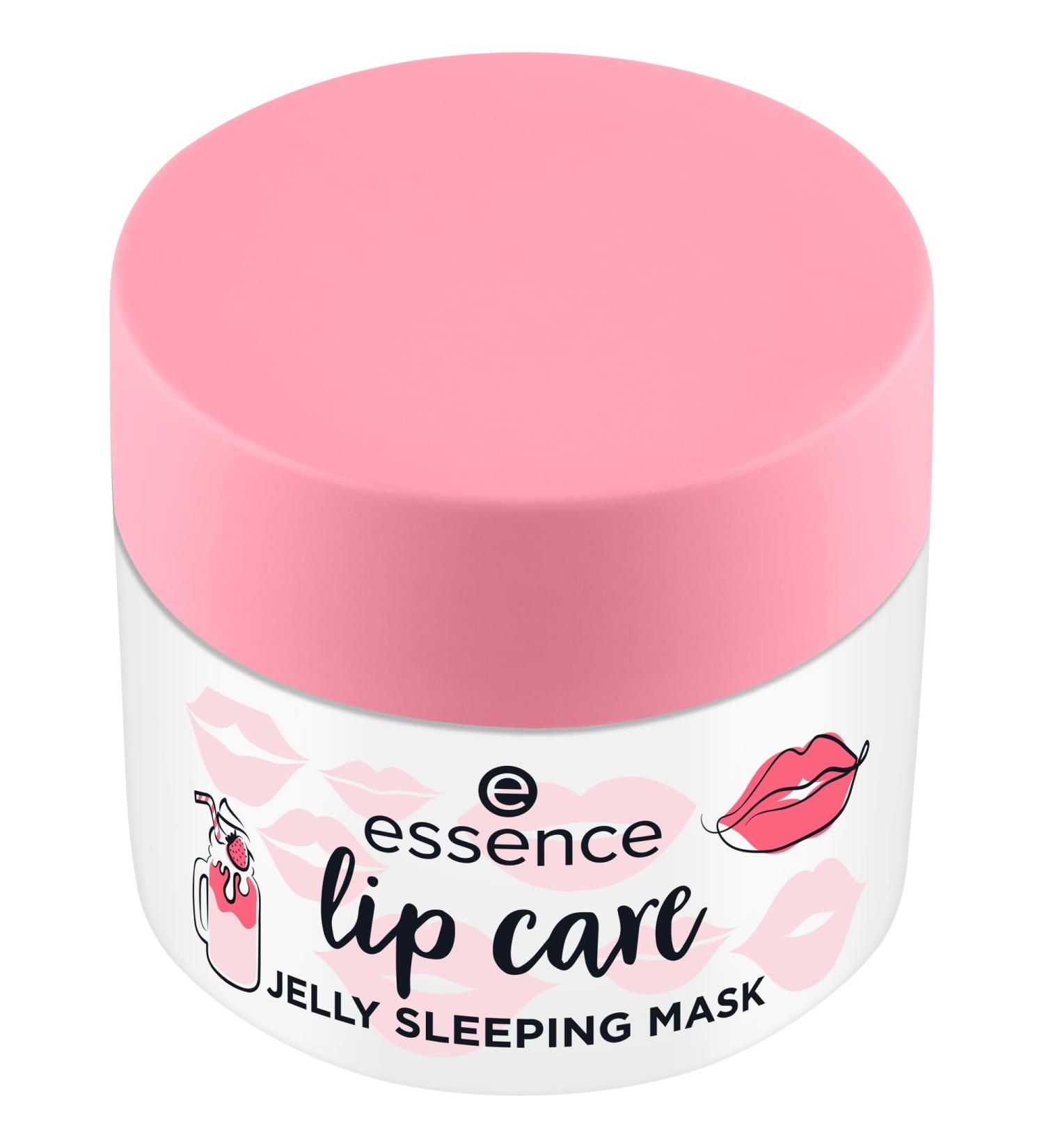 Essence Cosmetics Lip Care Jelly Sleeping Mask Lip Mask Moisturizing Regenerating Protective Gel 8 g - Buy Online on GoSupps.com