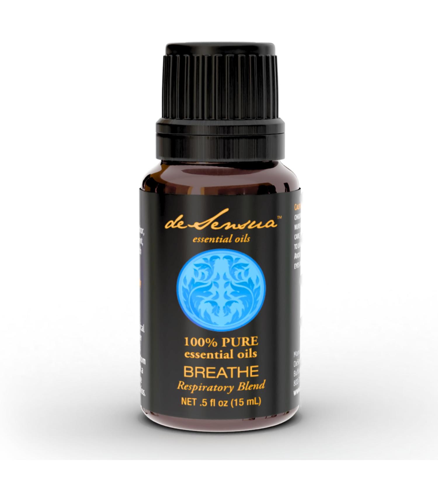 Breathe Oil Blend Essential Oils For Respiratory And Congestion Relief - 100% Pure - 15 ml - Buy Online on GoSupps.com