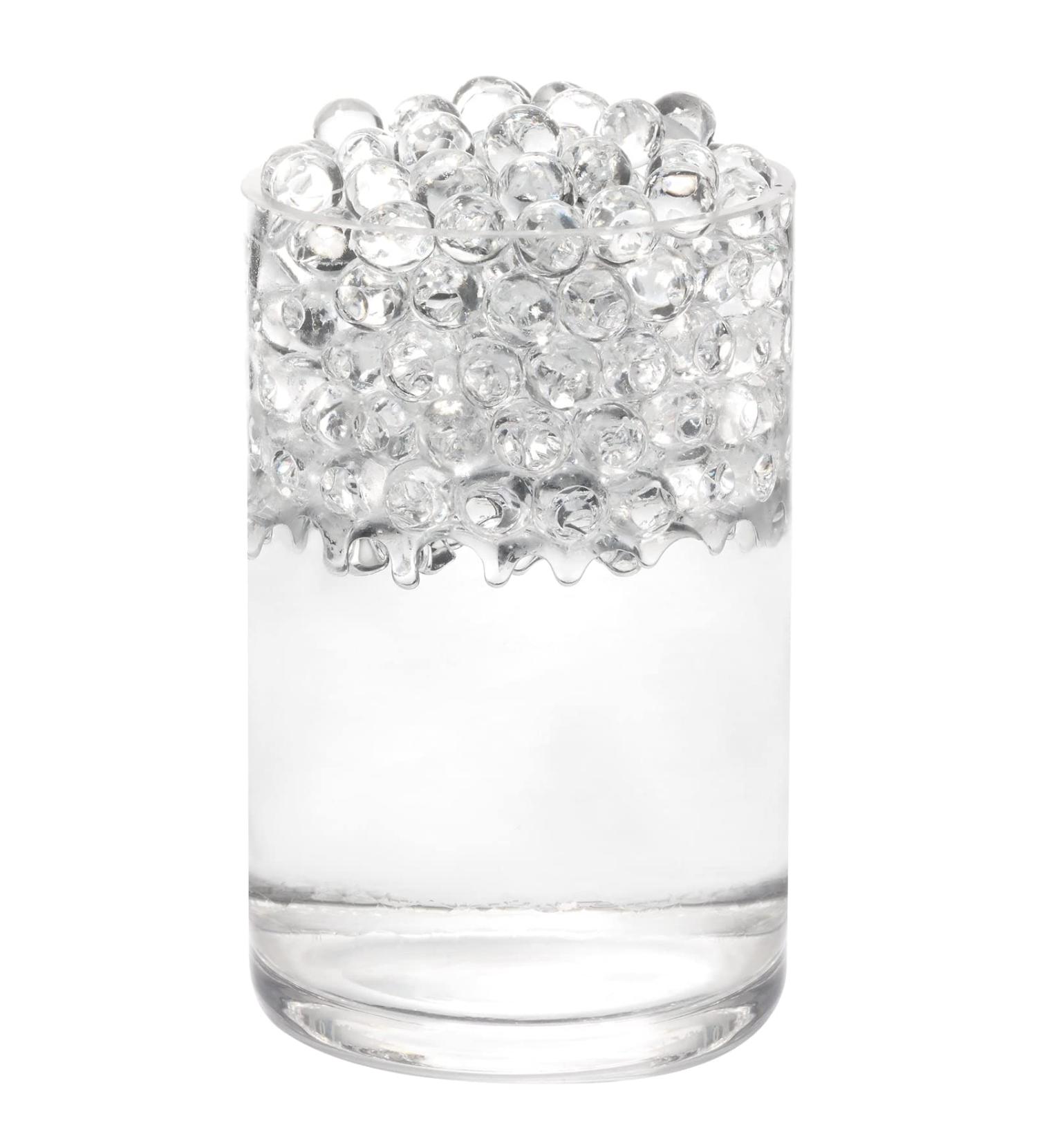 FALAMON 70000 Clear Water Beads - Vase Filler, Floating Pearls, Wedding Decoration - 70,000 Pcs - Buy Online on GoSupps.com