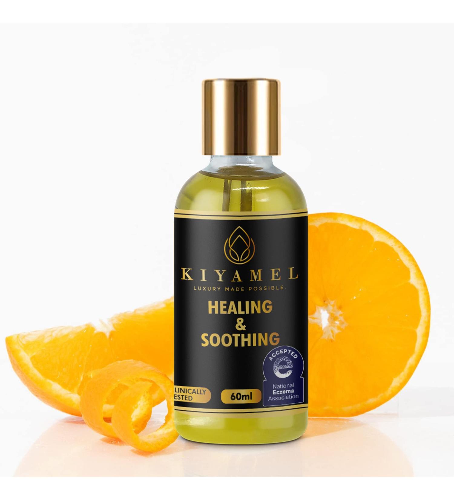 Healing & Soothing Essential Oils for Itchy Dry Skin | Restorative Body Oil with Vitamin E Argan & Jojoba | Moisturizing Skincare for Adults & Kids - Buy Online on GoSupps.com