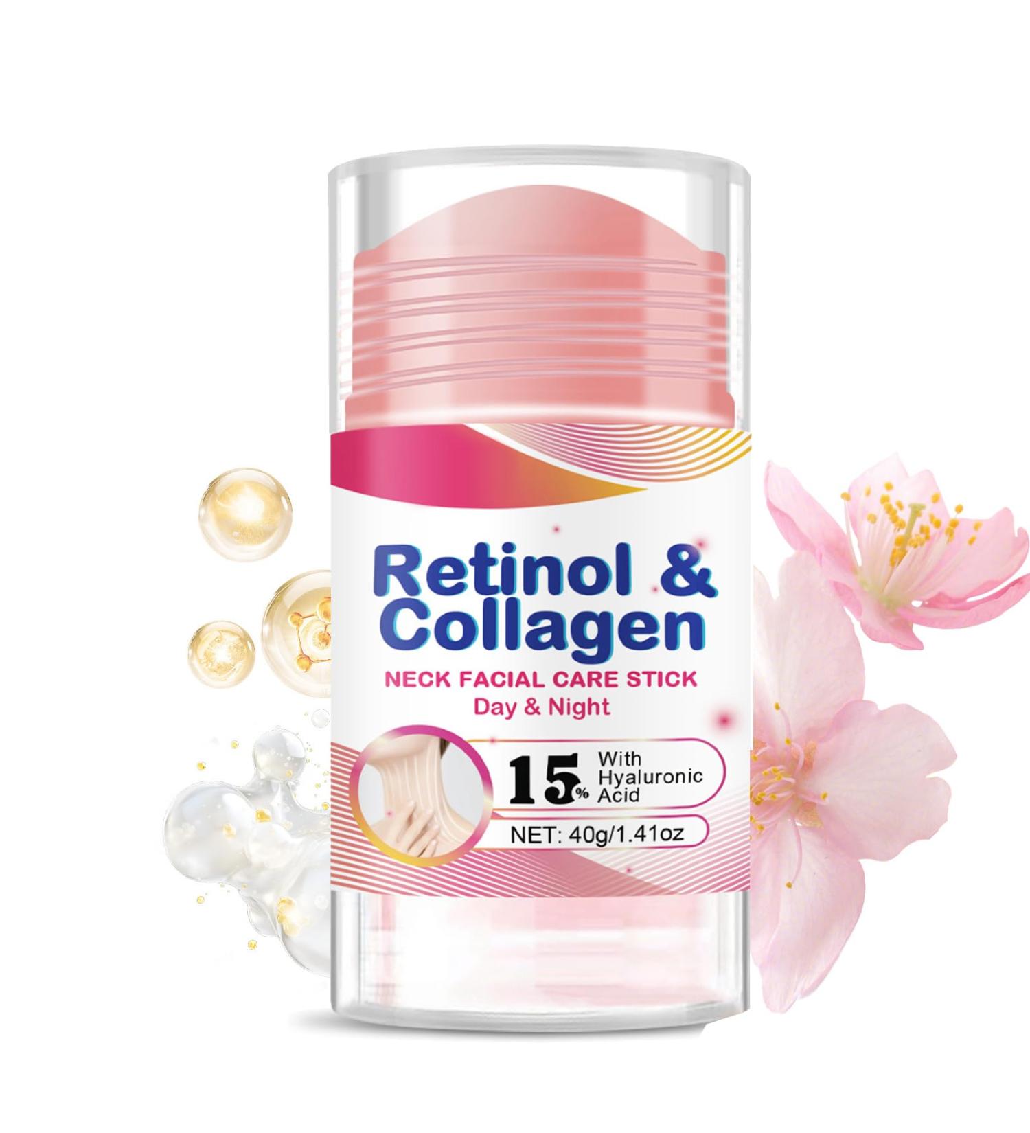 B ton de s rum raffermissant au r tinol et au collag ne b ton d'acide hyaluronique pour le cou et le visage | Multi baume hydratant Blam pour une hydratation profonde de jour et de nuit r duit les - Buy Online on GoSupps.com