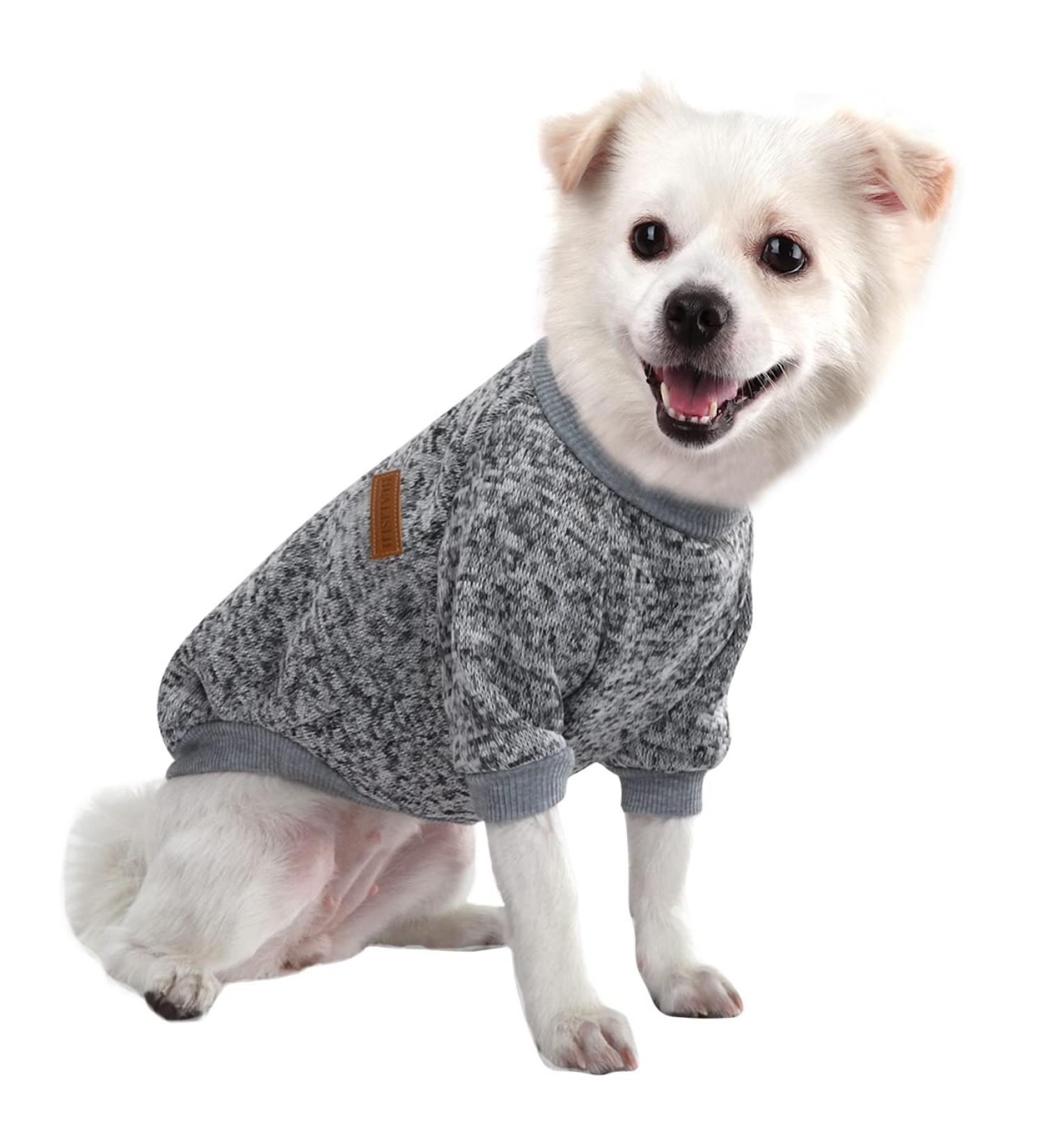 Buy Hualisiji Small Dog Hoodie - Warm & Soft Sweatshirt for Chihuahuas | International Shipping - Buy Online on GoSupps.com
