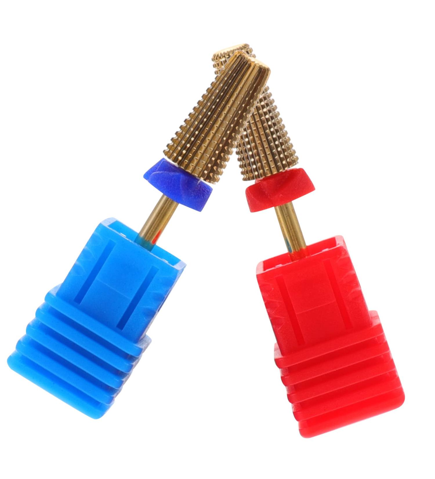 minkissy 2pcs Grinding Head Pedicure Drill Bits Nail Drill Heads Nail Polishing Head Nail Beauty Tools Toe Nail Drill Bits Gel Remover for Nails Nail Drill Bits Cuticle Set Acrylic Alloy 7X1.3CM As Shown - Buy Online on GoSupps.com