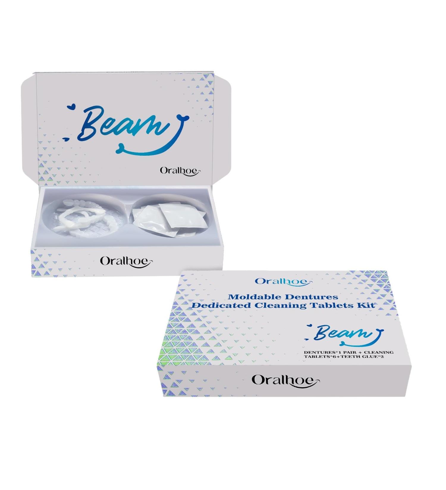 KLYso Premium Denture Cleanser Tablets Set Gentle Cleaning Enhanced Comfort & Travel-Friendly Solution for Silicone Dentures(1PCS) - Buy Online on GoSupps.com