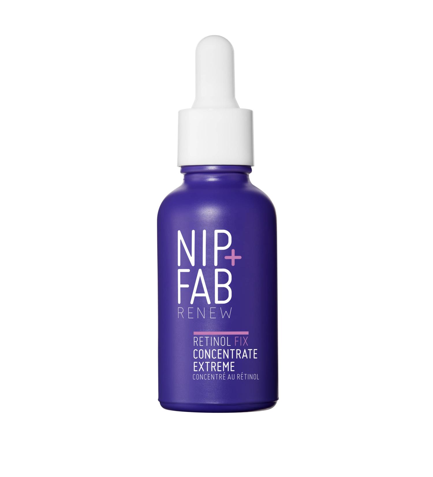 Nip+Fab Retinol Fix Concentrate Extreme 10% - Youthful Skin Solution with Bakuchiol Peptides - 30ml - Buy Online on GoSupps.com