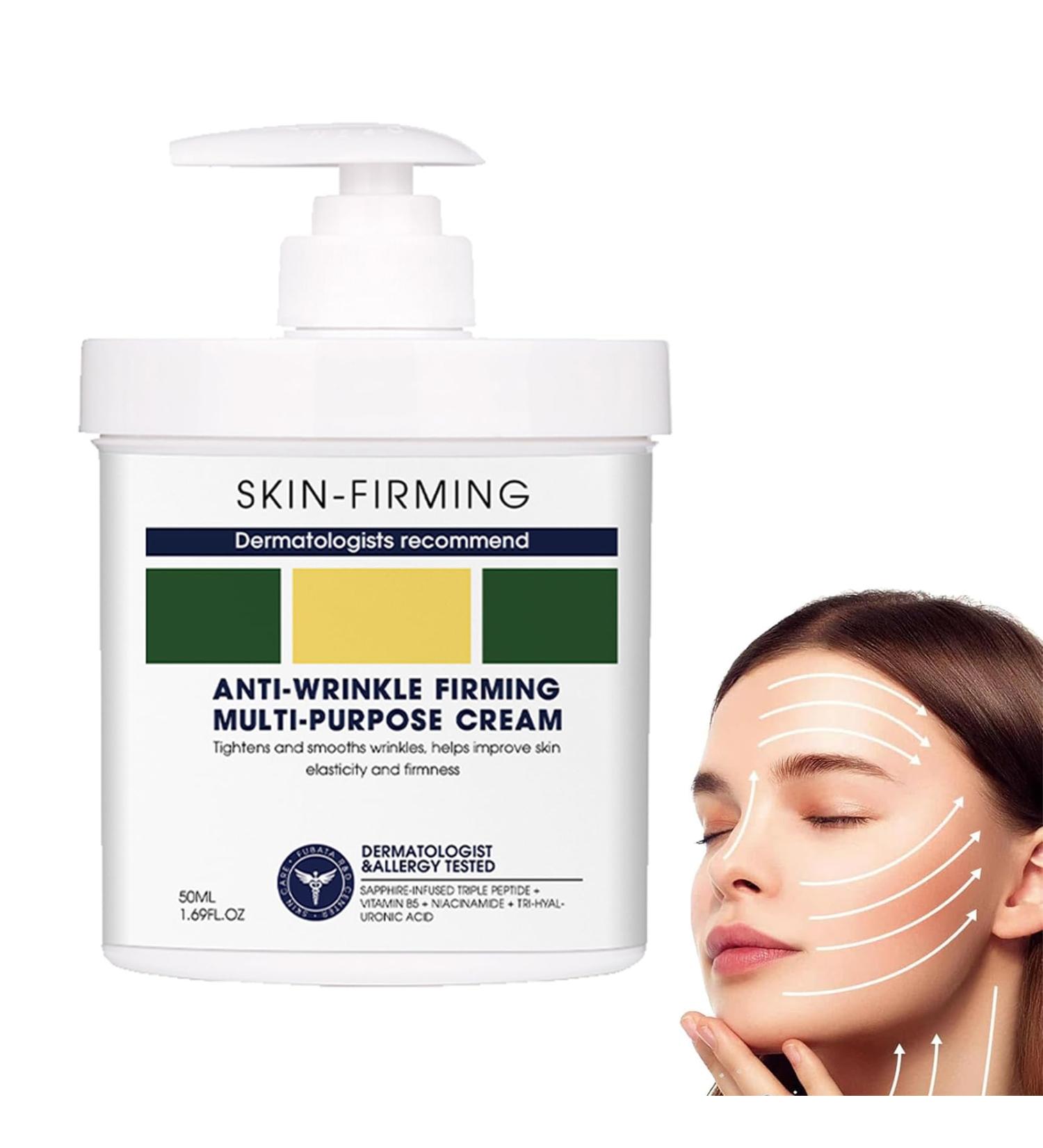 Advanced Firming Wrinkle Reducing Cream | Anti-Wrinkle Multi-Purpose Body Cream for Skin Rejuvenation - Buy Online on GoSupps.com