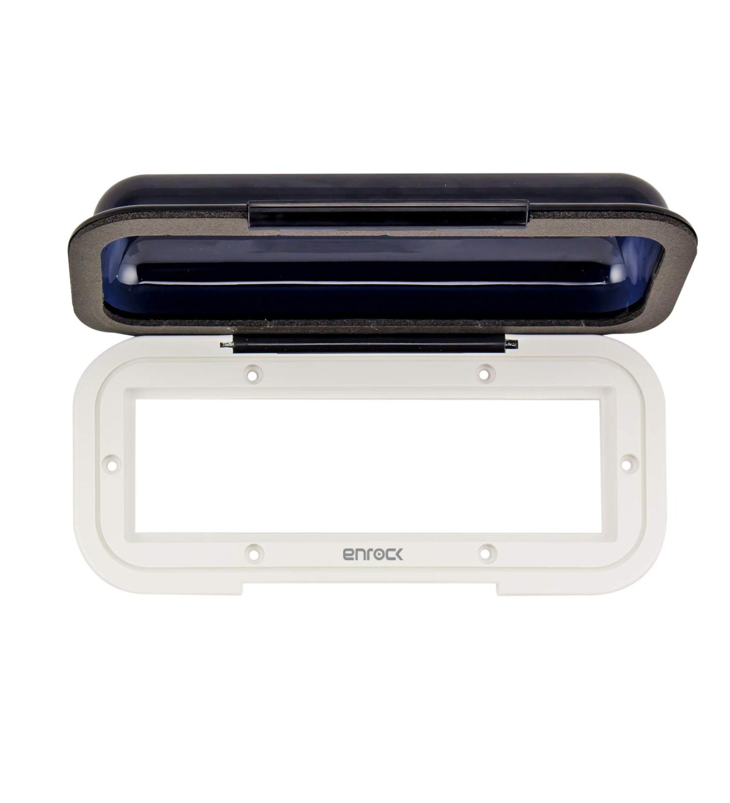 EnrockMarine EMCWT1 Universal Water Resistant Tinted Radio Shield Cover - White Base - Buy Online on GoSupps.com