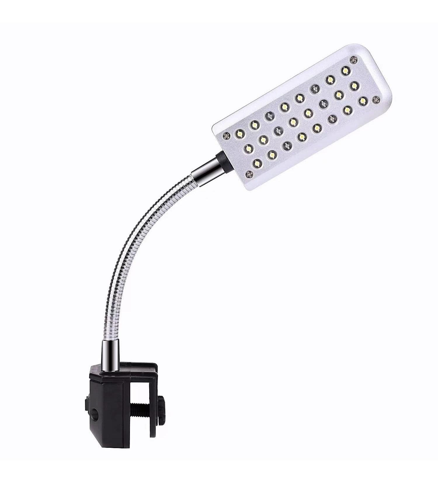 Clip-on Aquarium Light with White and Blue LEDs - Small Fish Tank Lighting 1.5w - Buy Online on GoSupps.com