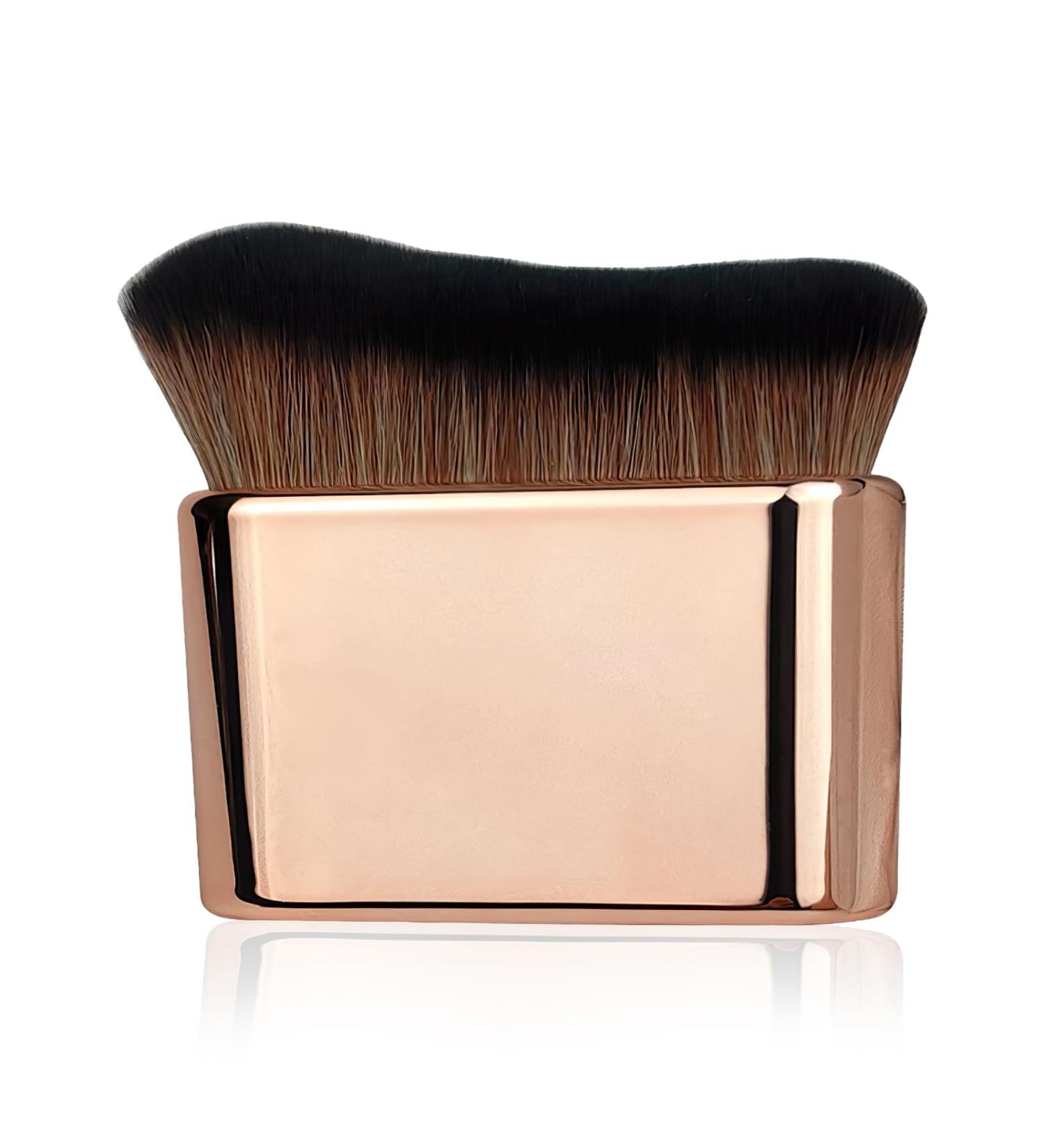 Foundation Makeup Brush Perfect for Liquid Cream Powder Blending Stippling Bronzer Contour Brush with High-Density Synthetic Bristles Electroplate Handle Travel Easy to Carry - Buy Online on GoSupps.com
