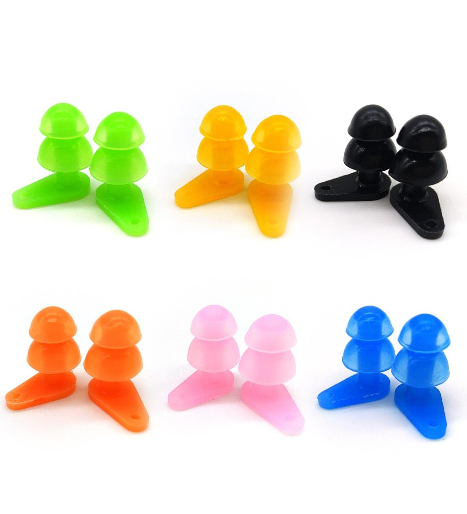 6 Sets Waterproof Kids Swimming Earplugs with Case - Protect Children's Ears in Water and Shower - Buy Online on GoSupps.com
