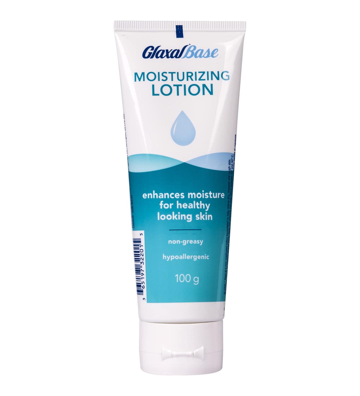 Glaxal Base Daily Moisturizing Lotion for Dry Skin and Sensitive Skin Hypoallergenic & Paraben-Free 100g 100 g (Pack of 1) - Buy Online on GoSupps.com