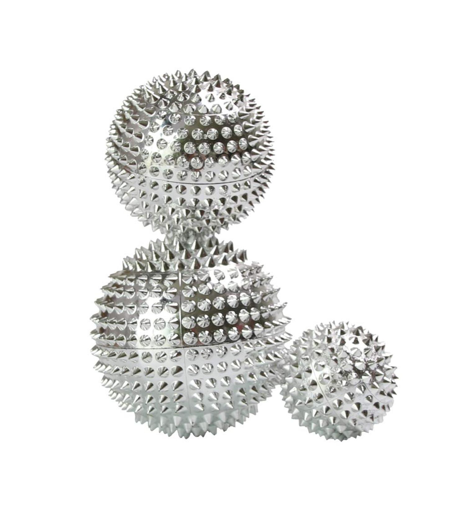 Dolity 3-Piece Magnet Massage Ball Set - Acupressure Hedgehog Balls for Foot Vaults & Stress Relief - Trigger Point Therapy for Relaxation - Buy Online on GoSupps.com