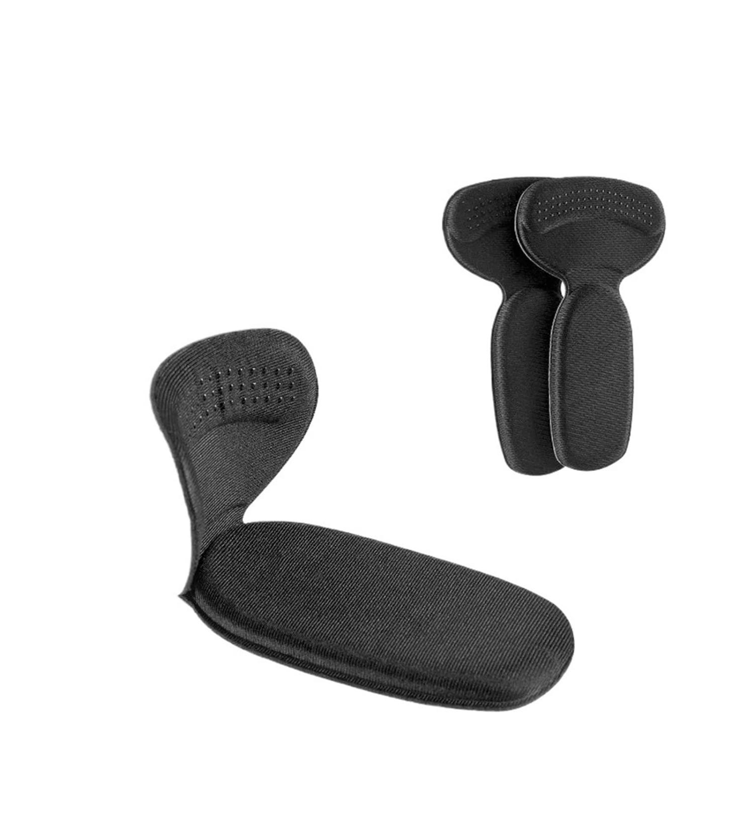 Half Insoles for Women | Heel Pain Relief Cushion Pads | High Heels Liner Insert | Size Reducer | Black - Buy Online on GoSupps.com