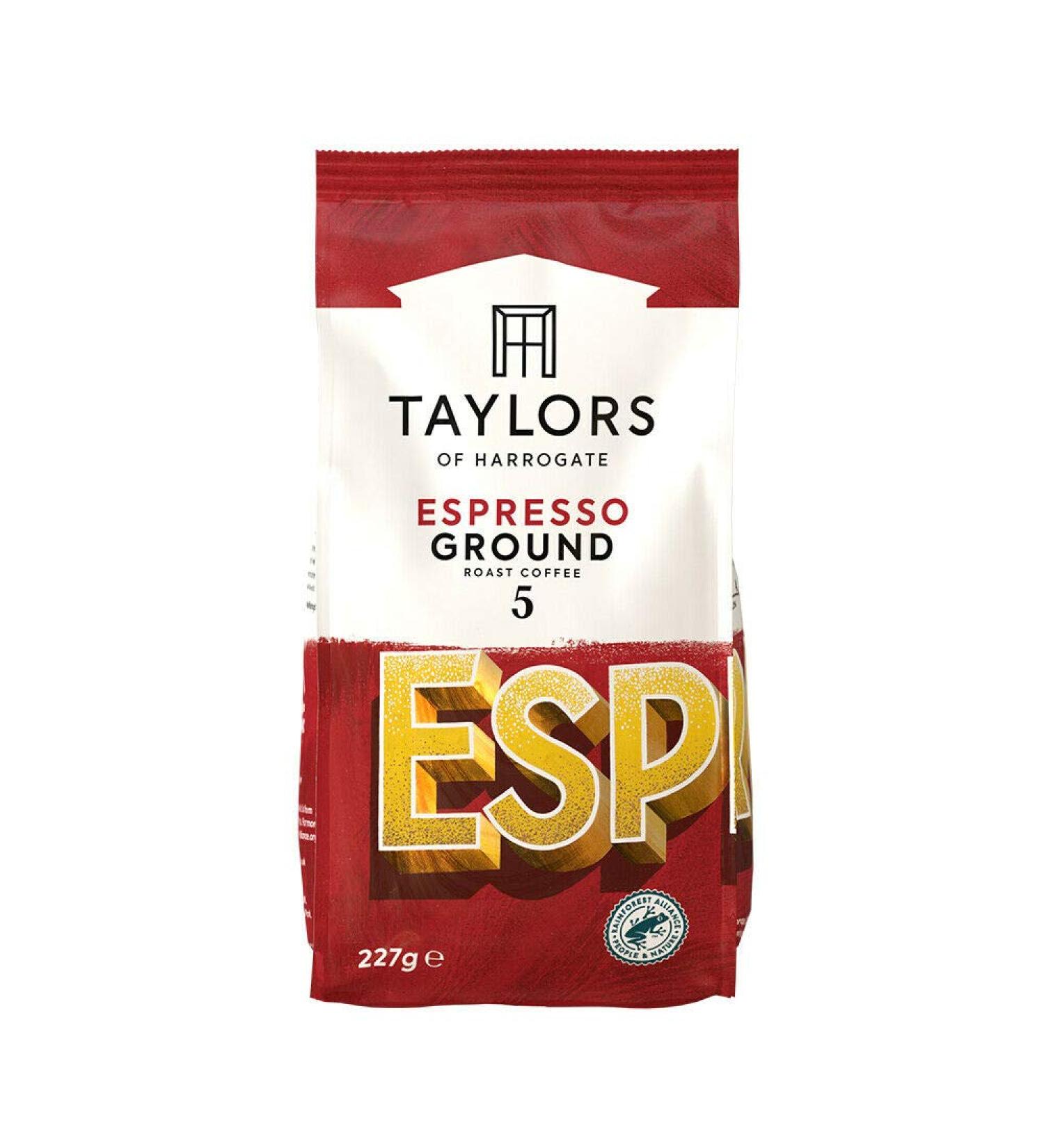 Taylors Of Harrogate Espresso Ground Coffee 227g