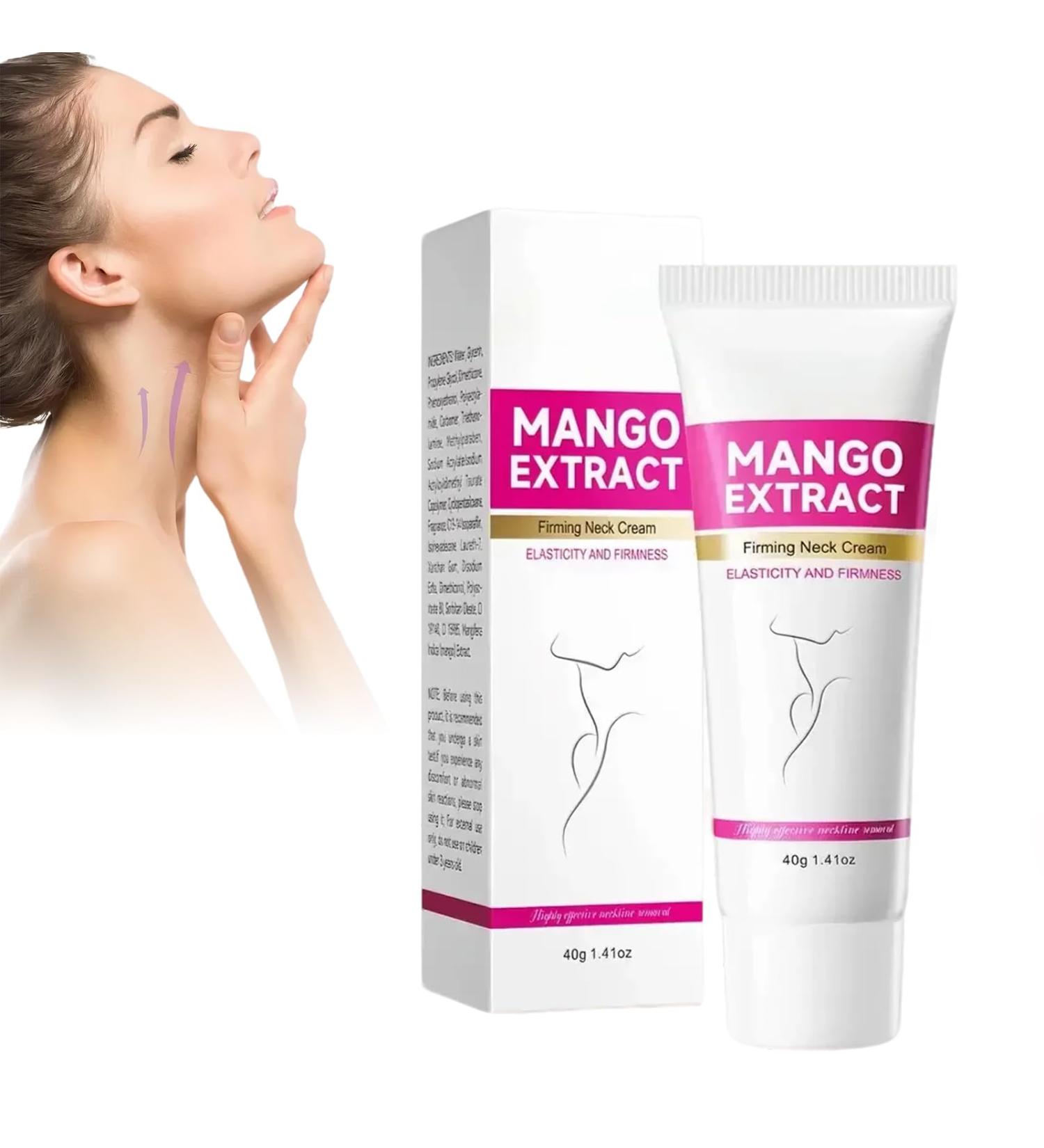 Cr me Pour Cou Cr me Raffermissante Cou Hydratante Intensive Nourrissante Anti-Dess chement la Mangue pour Peau du Lisse et Ferme Anti-Rides Anti- ge Mango - Buy Online on GoSupps.com