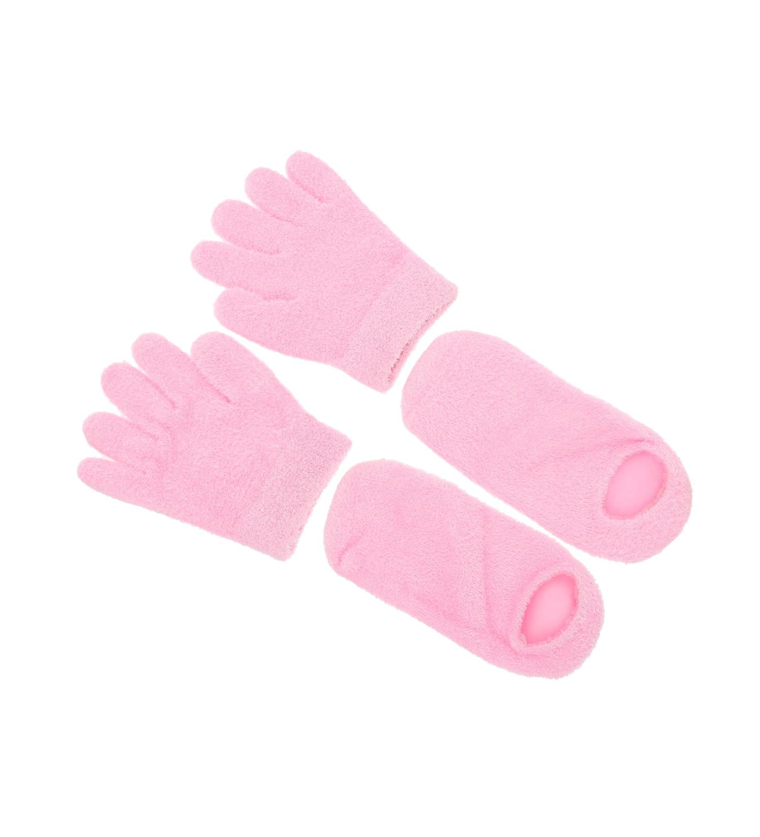 minkissy 2 Pairs Gel Care Kit Spa Socks Gloves Yarn Hand Spa Gloves Lotion Gloves Moisturizing Therapeutic Gloves Beauty Hydrating Kit Men Sock Miss Suite Yarn Essential Oil - Buy Online on GoSupps.com