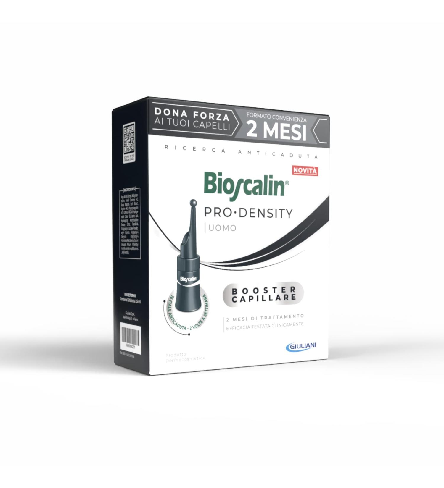 Bioscalin Pro DENSITY Homme Booster Capillaire 2 Mois de Traitement 2 Fois par Semaine 16 Ampoules de 2 5 ml - Buy Online on GoSupps.com
