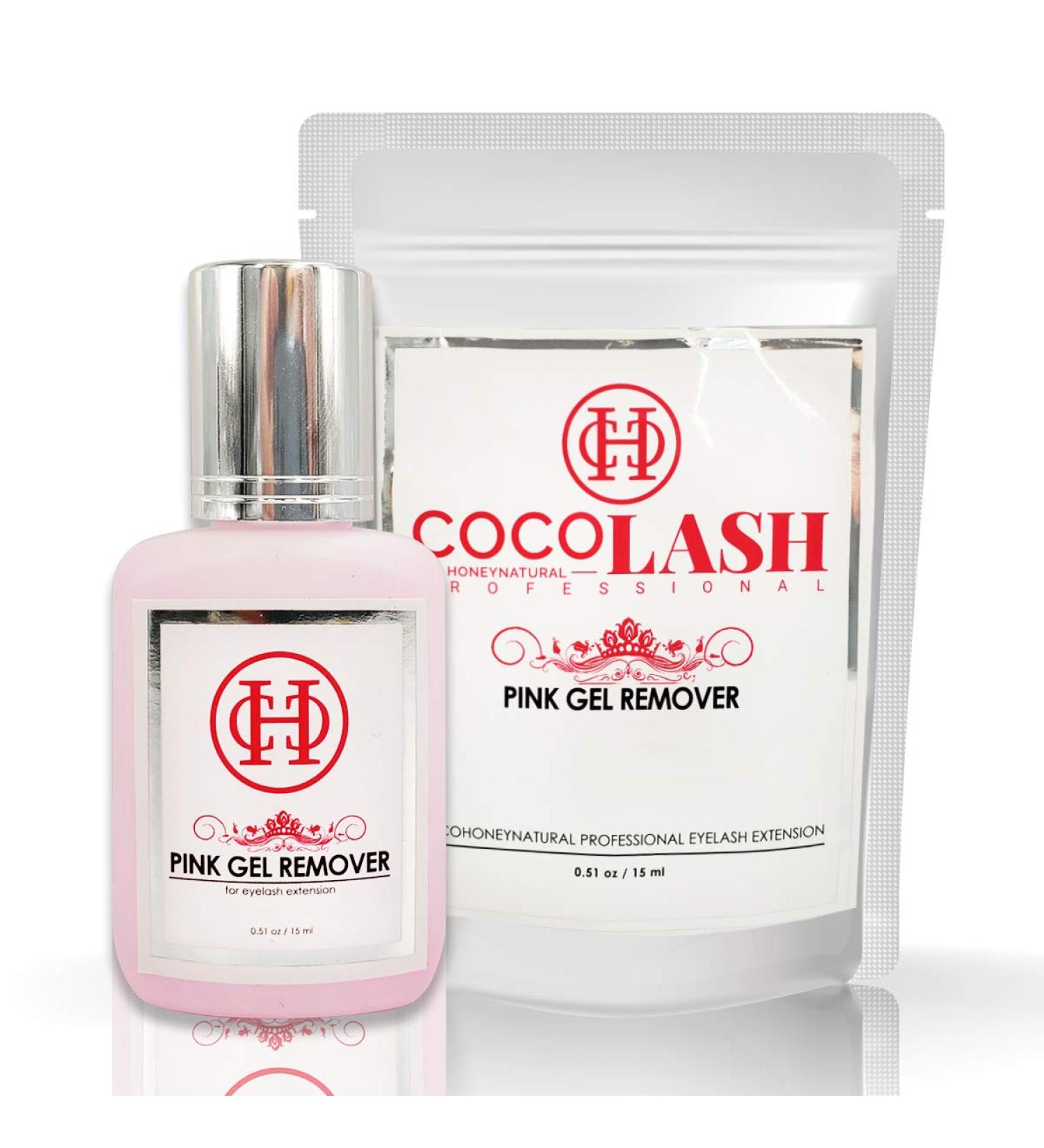 PINK GEL REMOVER 15ml | Made in Korea by COCOHONEY | 60s Dissolution Time | Transparent & Pleasant Scent - Buy Online on GoSupps.com