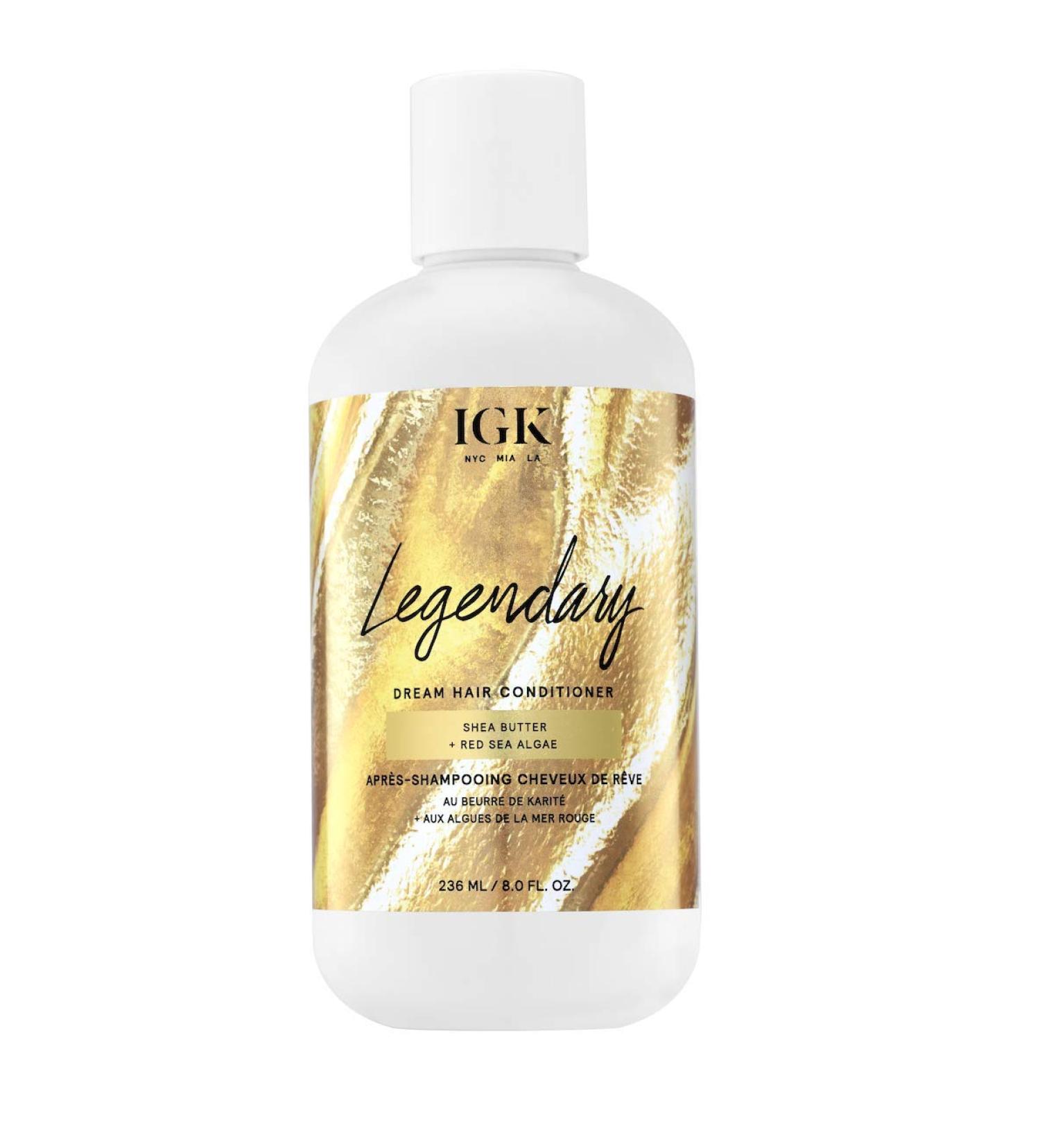IGK LEGENDARY Dream Hair Conditioner - Vegan, Cruelty Free, 8 Fl Oz - Healthy, Hydrated, Shine - Buy Online on GoSupps.com
