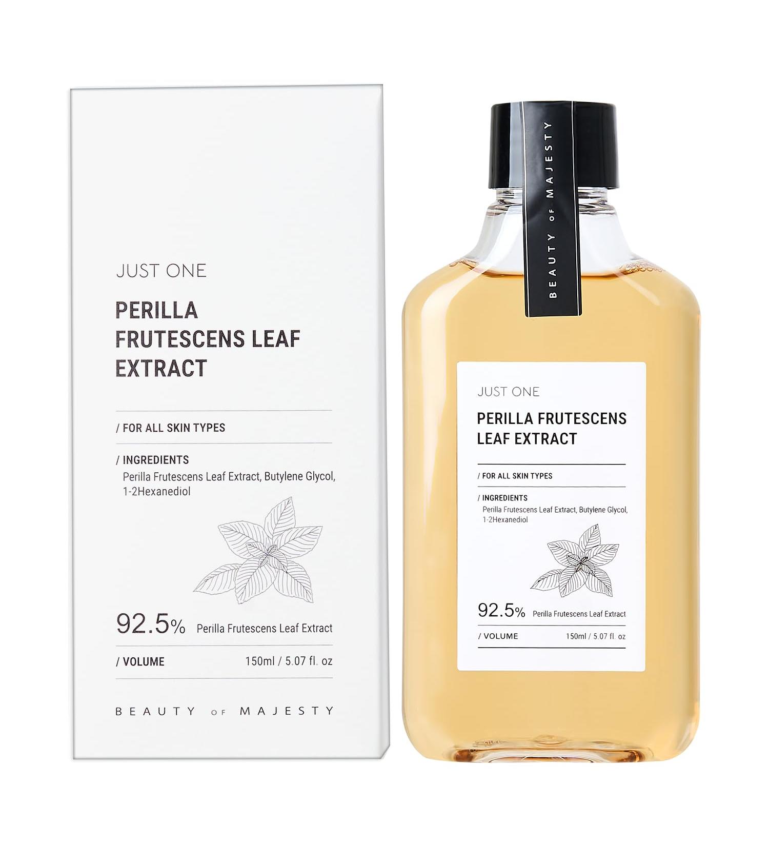 Buy BOM Just One Herbal Extract 150ml - Organic Vegan Alcohol-Free Facial Toner for Face & Scalp | Natural Perilla Frutescens Ingredients - International Shipping Available - Buy Online on GoSupps.com