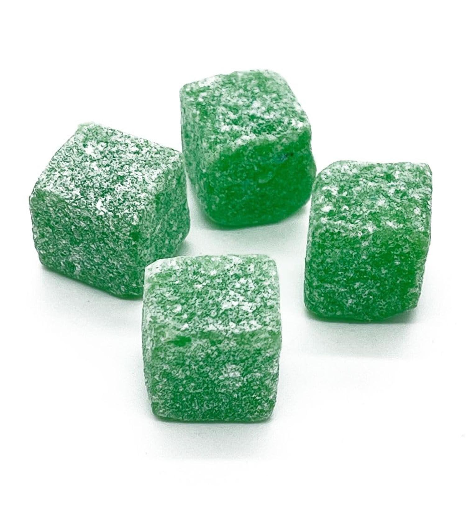 Sour Apple Cubes - 200g Hard Boiled Sweets