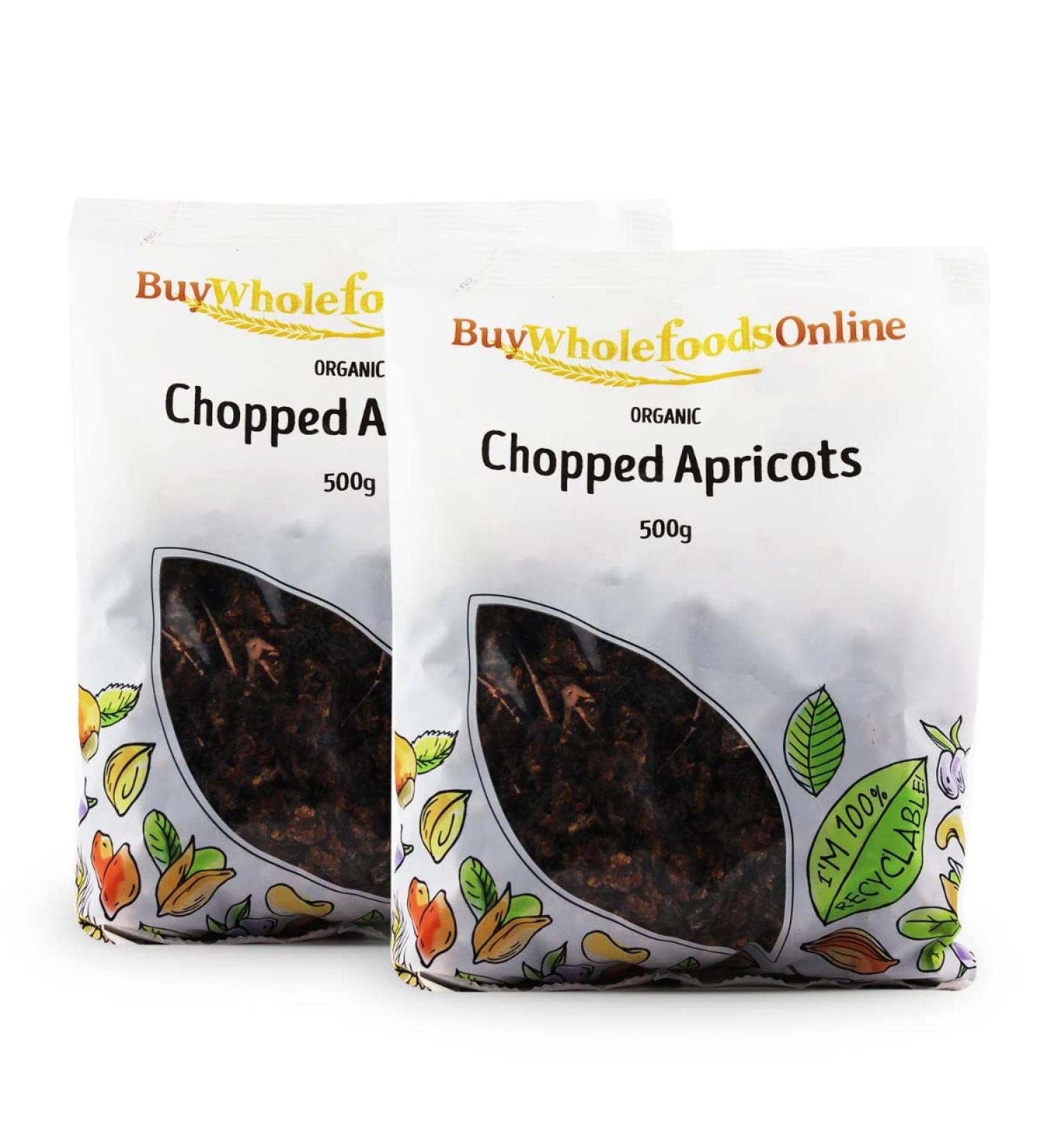 Organic Chopped Apricots 1kg