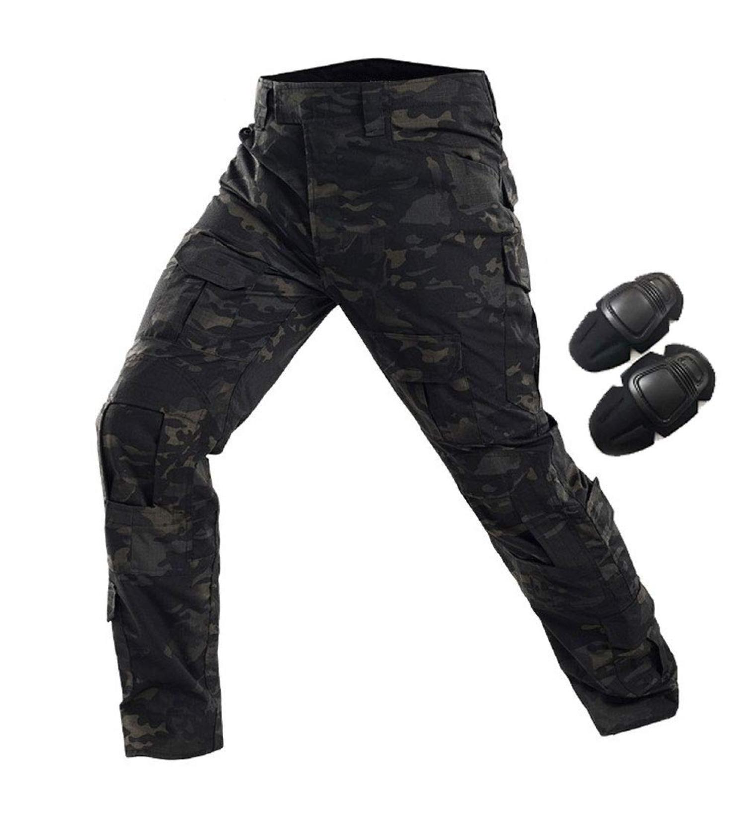 Buy World EU Army Tactical Airsoft Combat Pants for Men with Knee Pads | MCBK - International Shipping Available! - Buy Online on GoSupps.com