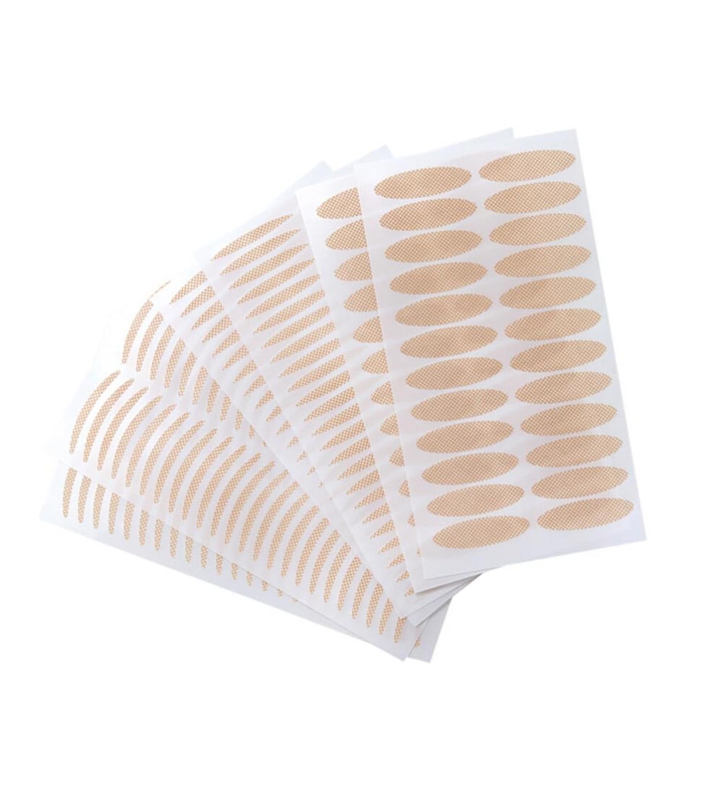 FOMIYES 60 Sheets Invisible Tape Invisible Double Eyelid Stickers Traceless Double Eyelid Sticker Tool Man 1 count (Pack of 1) As Shown