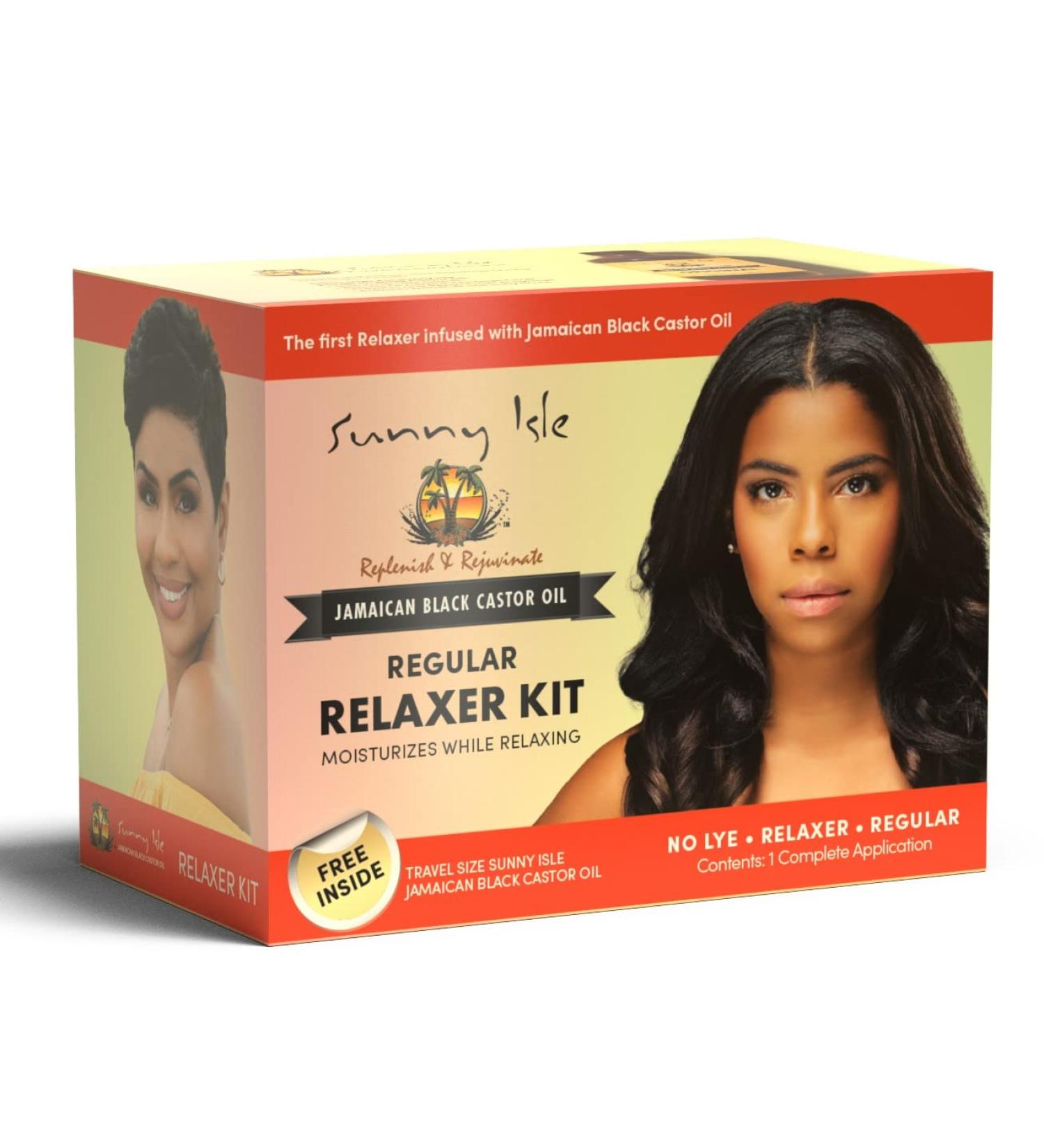 Sunny Isle Jamaican Black Castor Oil Relaxer Kit SUPER - Natural Hair Care Essential - Buy Online on GoSupps.com