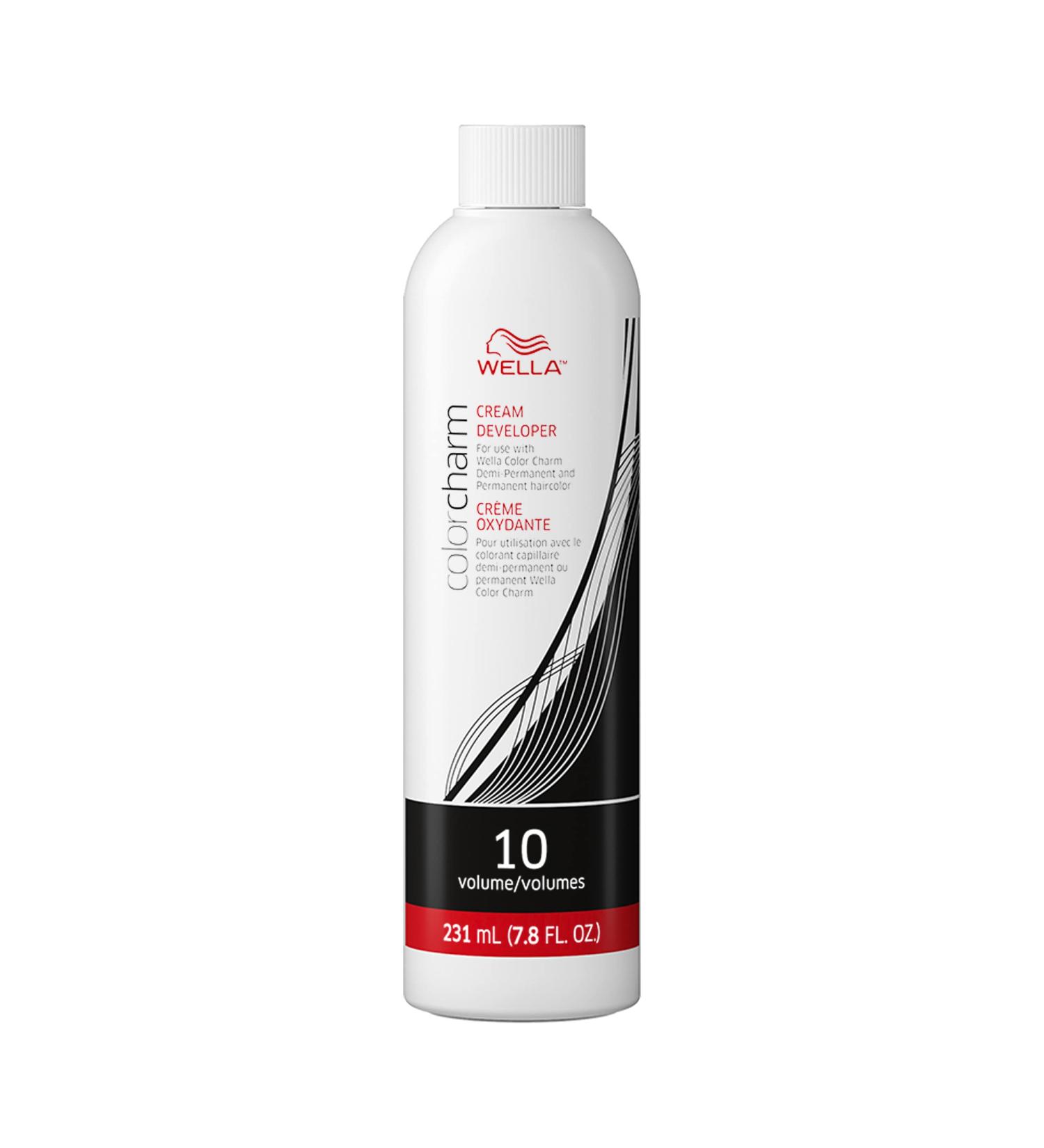 WELLA Colorcharm 10 Vol Cream Developer - 7.8oz for Gray Blending & Multi-Dimensional Results - Buy Online on GoSupps.com