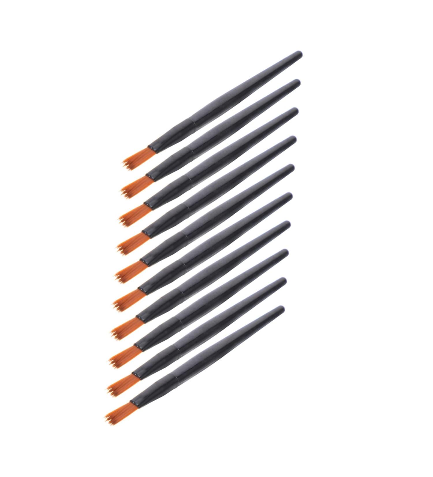 NOLITOY 100pcs Mini Lip Brush Applicators - Disposable Lipstick Spoolie Makeup Tools for Women - High-Quality Man-Made Fiber & Plastic - Essential Cosmetic Accessory - Buy Online on GoSupps.com
