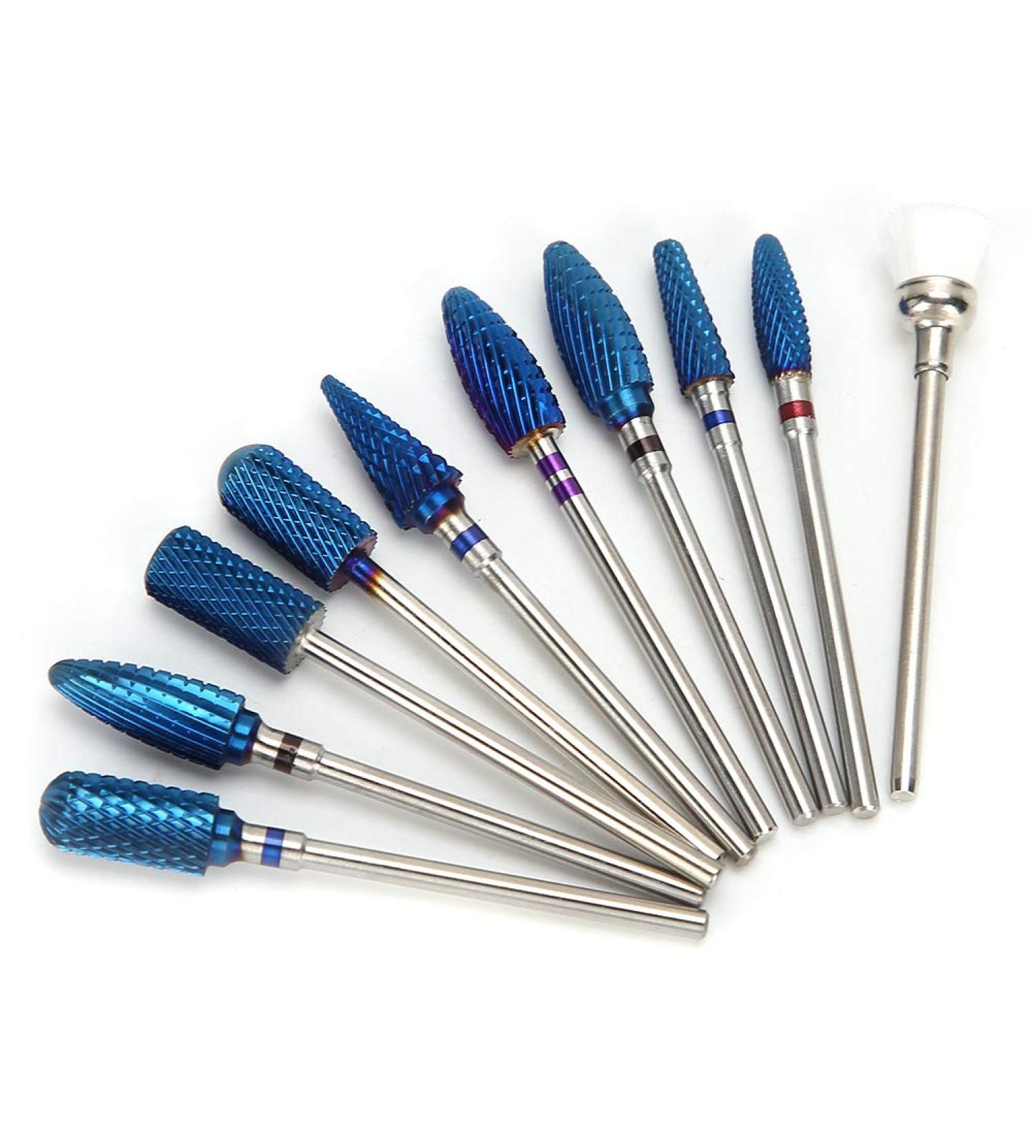Grinding Head Nail Drill Bit Set Nail Grinding Head Nail DIY for Home - Buy Online on GoSupps.com