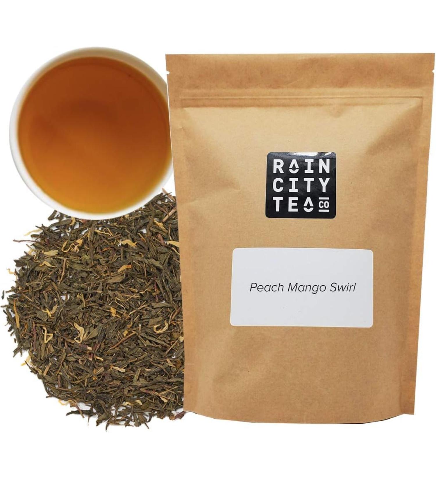 Peach Mango Swirl (Loose Leaf) 450g - Buy Online on GoSupps.com