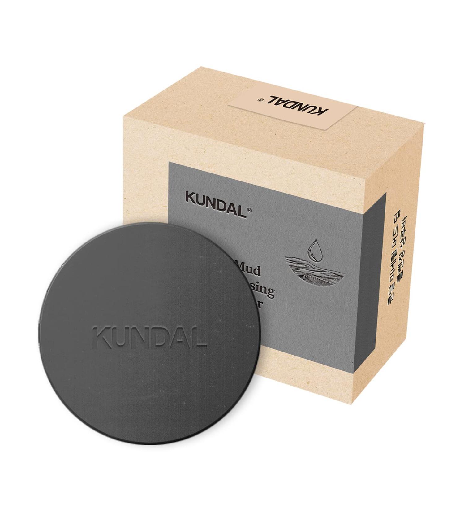 Kundal Zero Waste Natural Mineral Mud Shampoo Bar - Deep Cleansing French Lavender 1EA | Eco-Friendly Hair Care - Buy Online on GoSupps.com