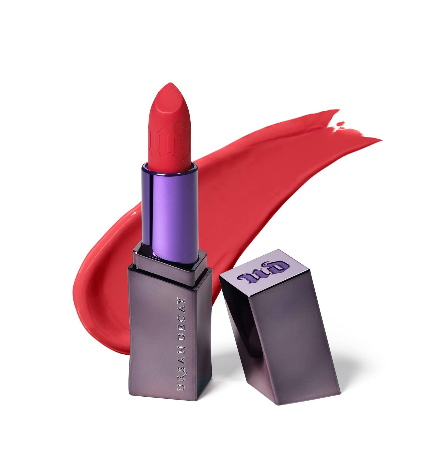 URBAN DECAY Vice Hydrating Lipstick - 35 Shades | Longwearing & Moisturizing Formula - Figueroa (Warm Coral Pink) - Buy Online on GoSupps.com