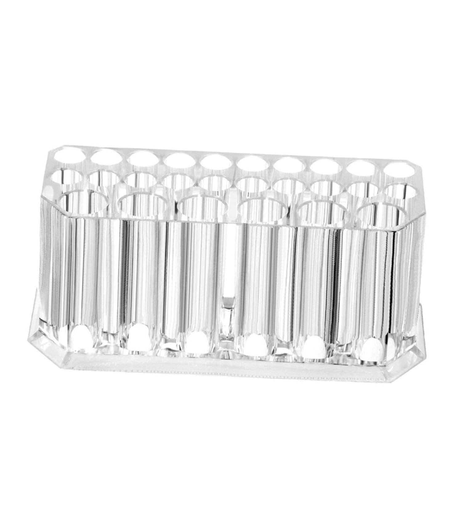 Cosmetic Beauty Pencils Display Container Acrylic Lip Liner Organizer for Makeup Brush - Buy Online on GoSupps.com