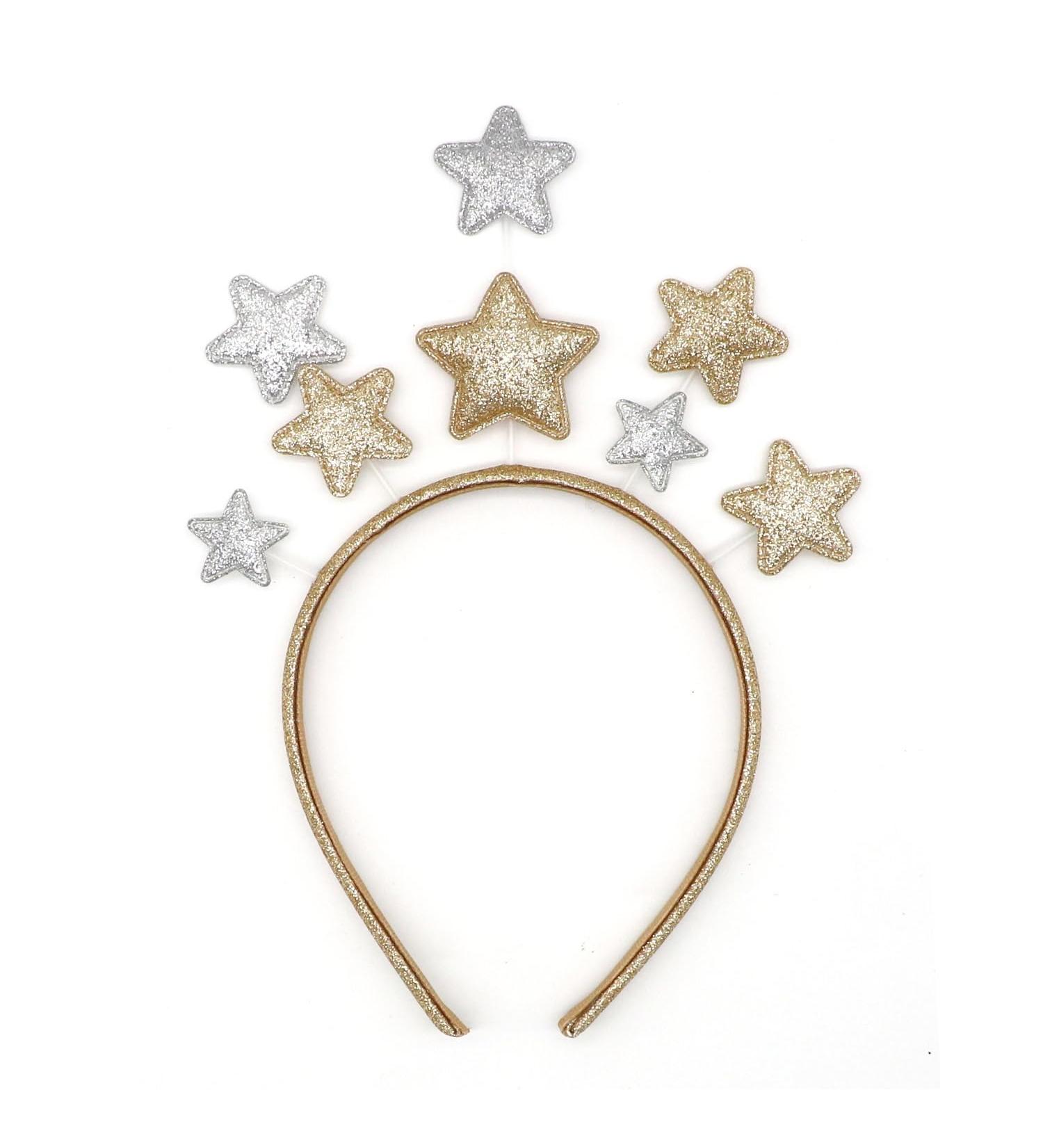 ALLY-MAGIC Christmas Headband Star Headband Cute Star Hair Hoop Xmas Hair Accessories for Women and Girls Happy New Year Headband for Fancy Dress Party Festival Holiday Birthday Y6-WJXFG(Brown) - Buy Online on GoSupps.com